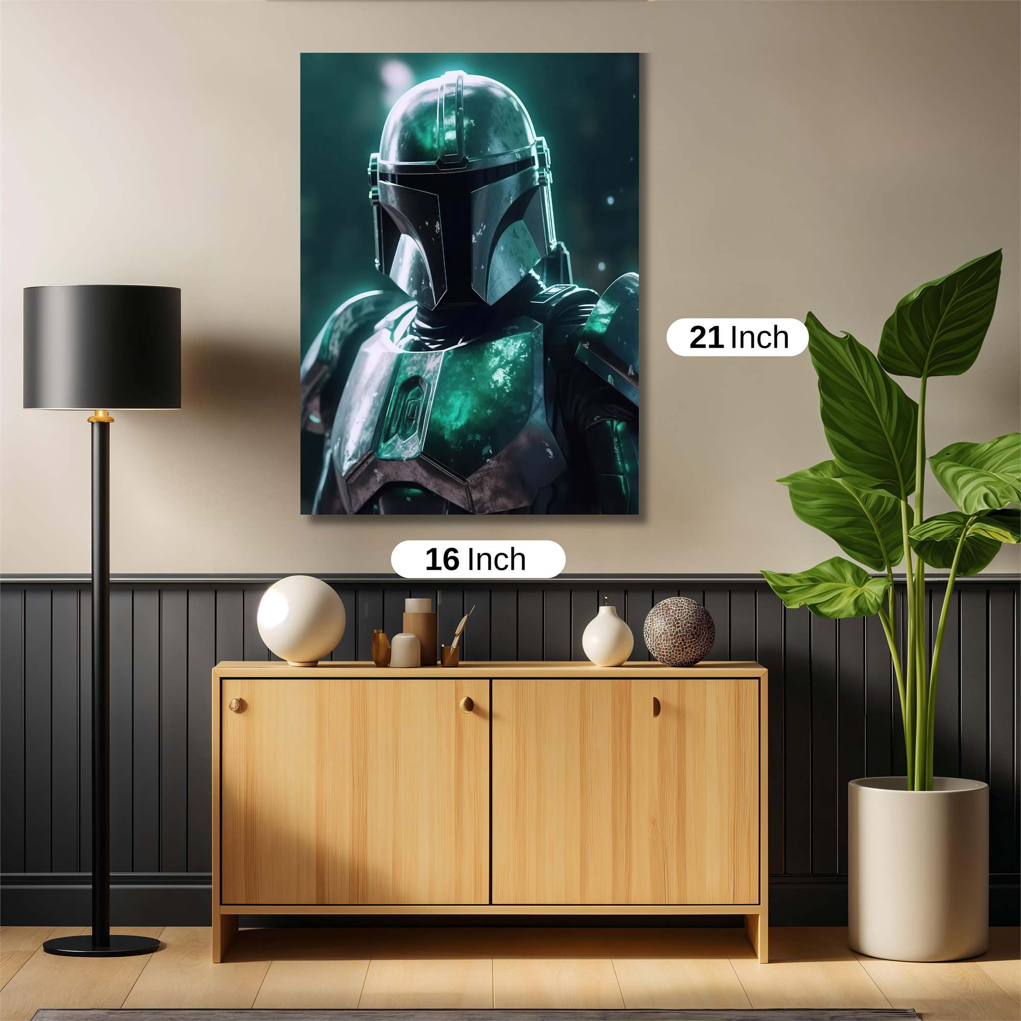 Mandalorian Enigma Safe Wall Magnetic / M