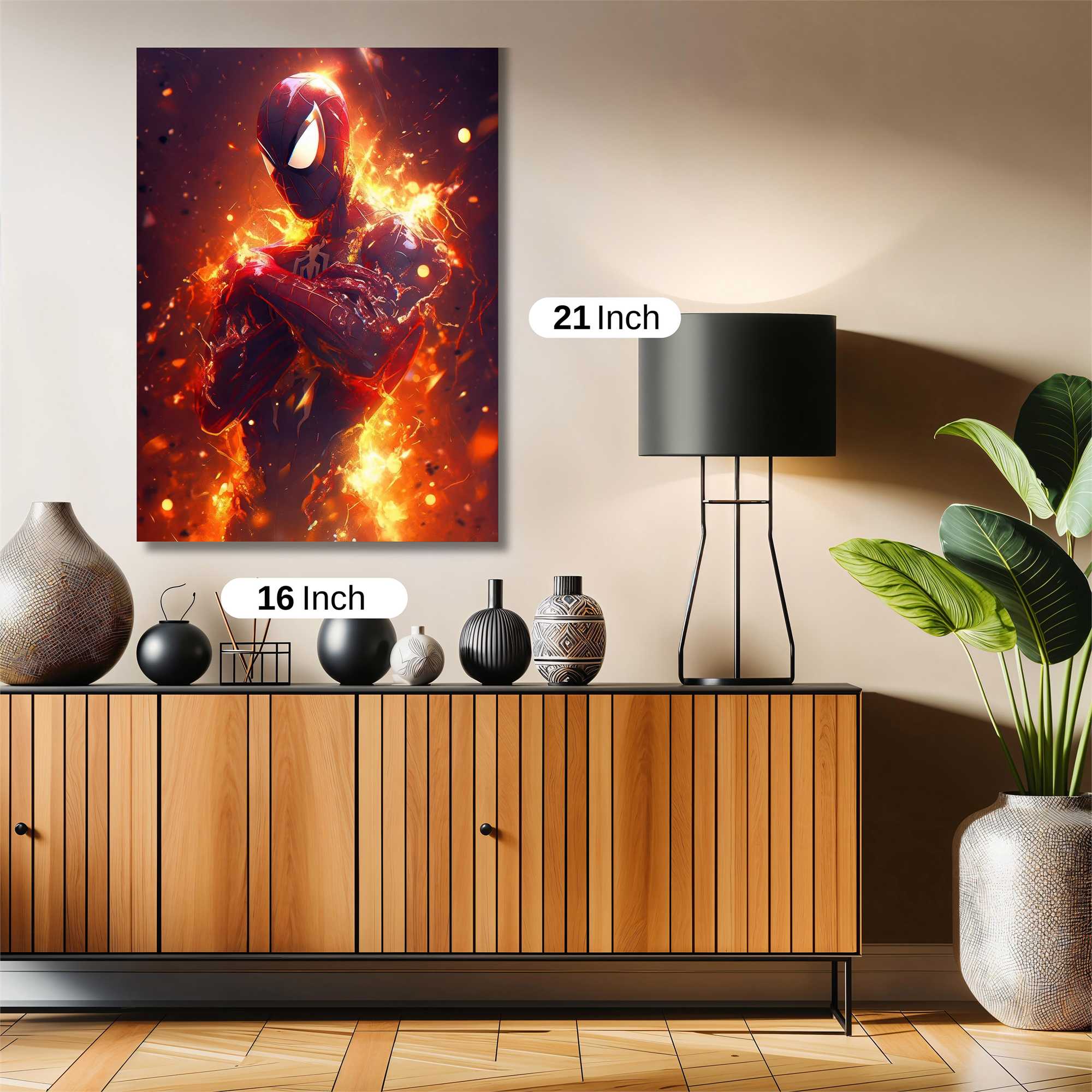 Spider Fiery Safe Wall Magnetic / M