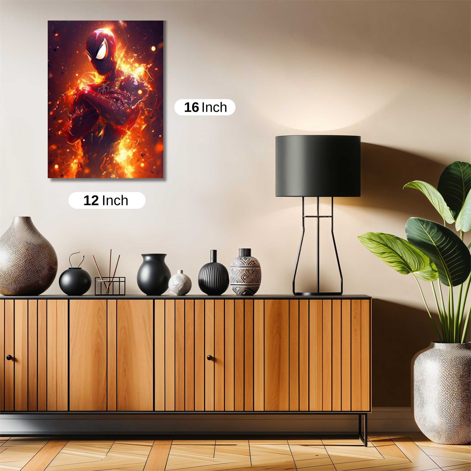 Spider Fiery Safe Wall Magnetic / M