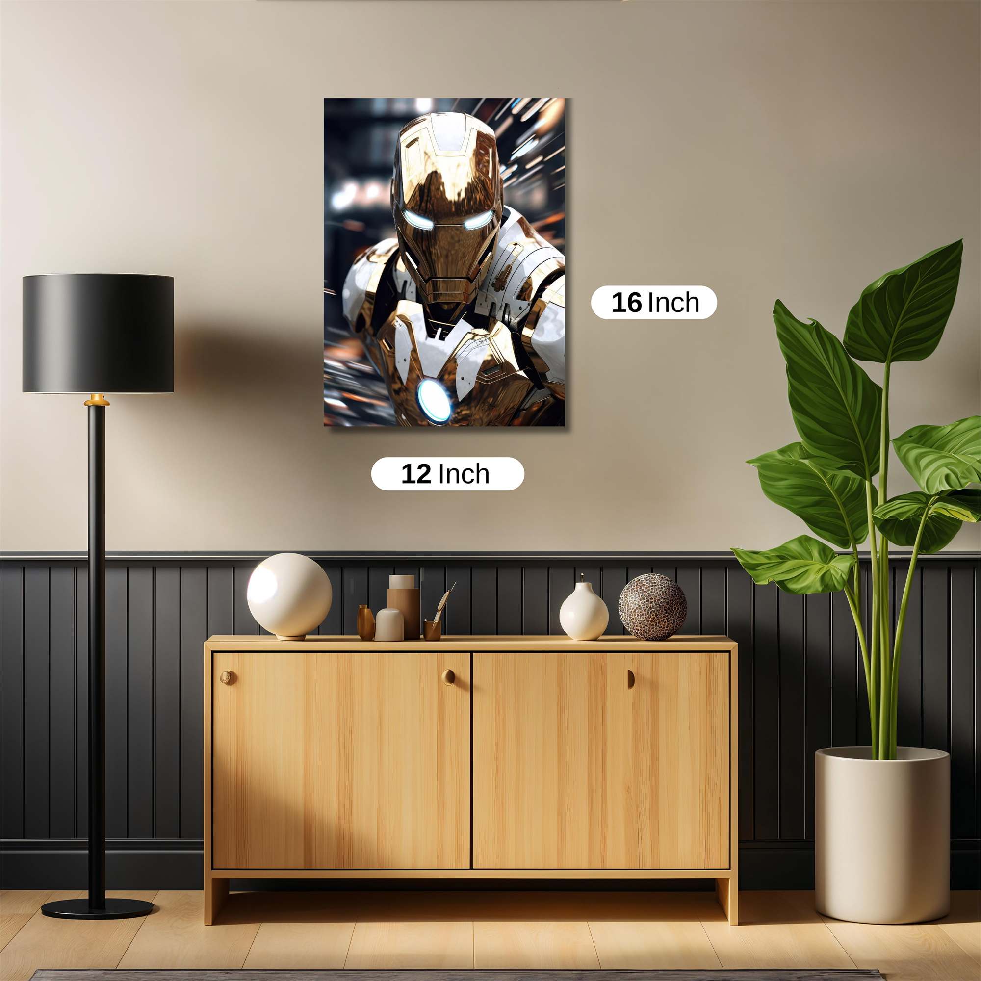 Iron Radiance Safe Wall Magnetic / M