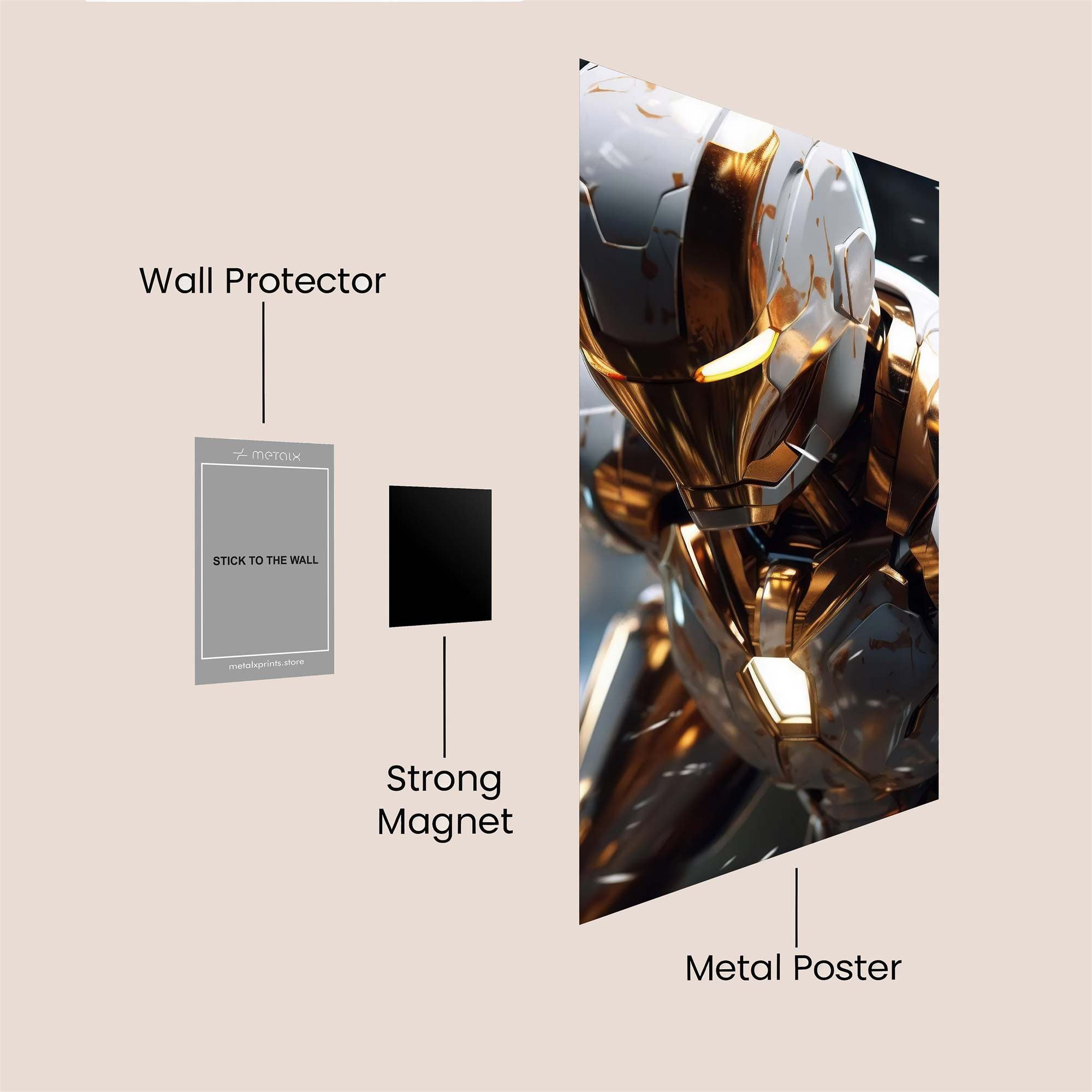 Ironheart Valor Safe Wall Magnetic / M
