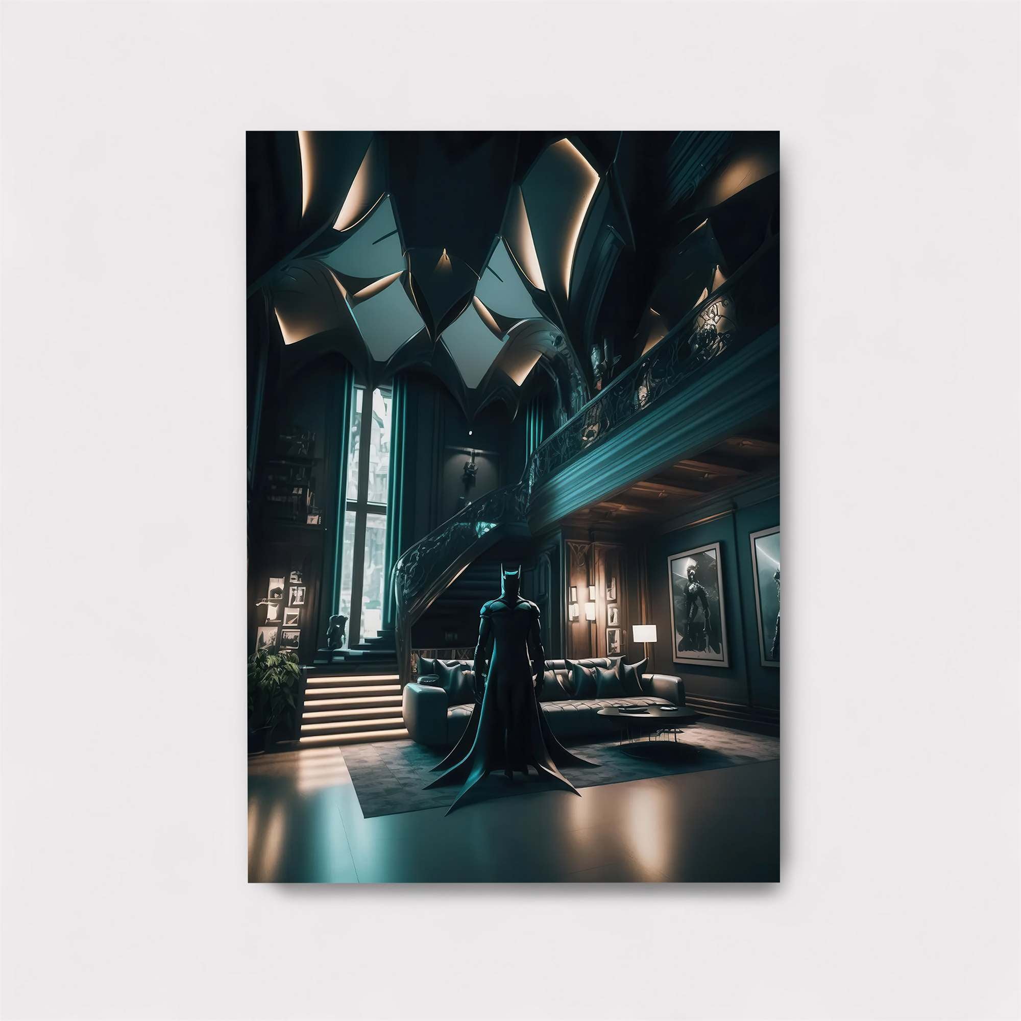 Batman Brooding Safe Wall Magnetic / M