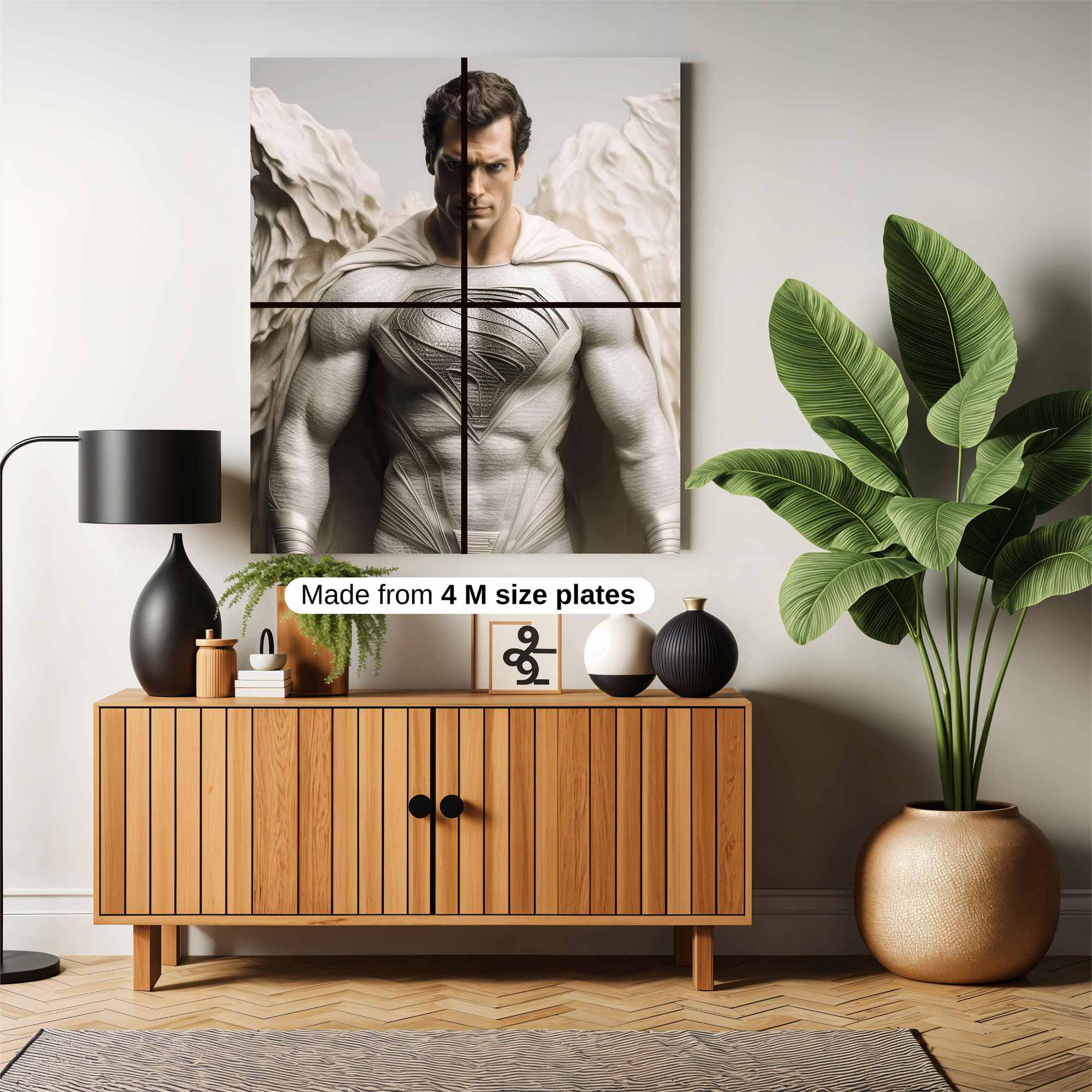Superman Serene Safe Wall Magnetic / M