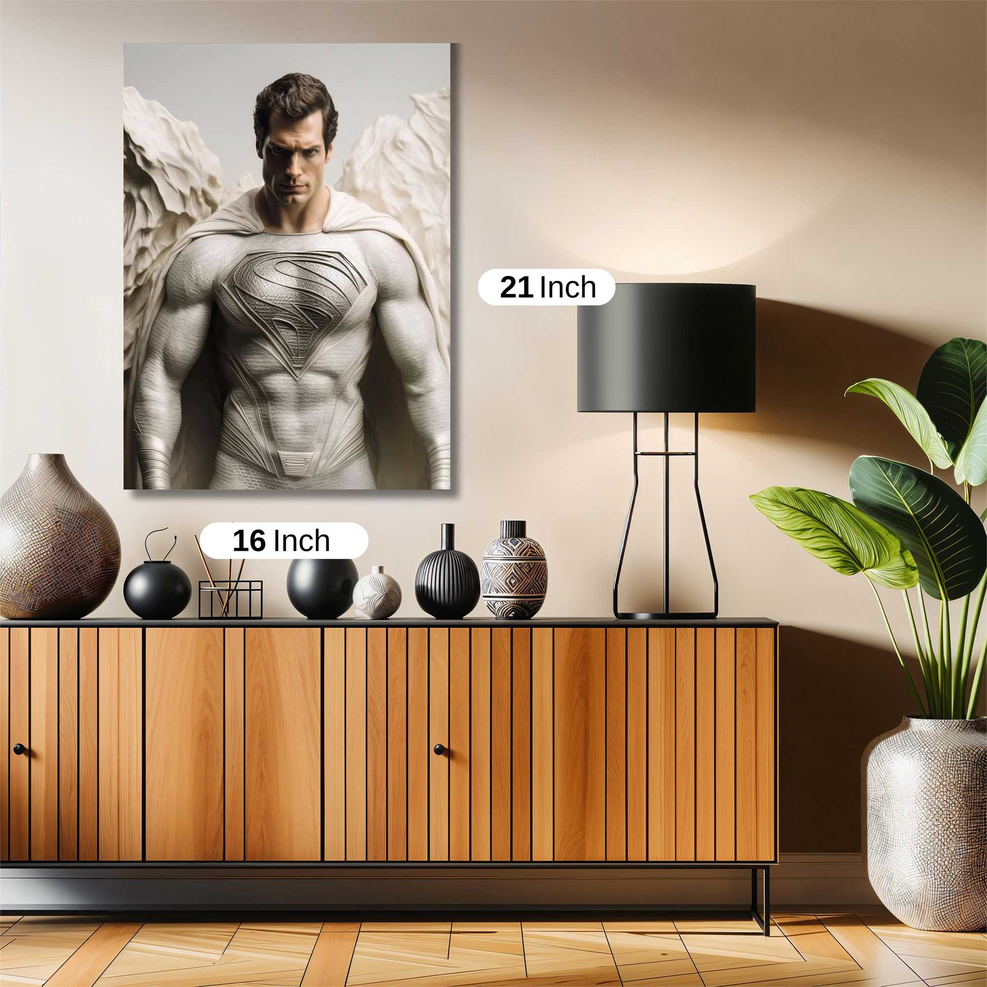 Superman Serene Safe Wall Magnetic / M