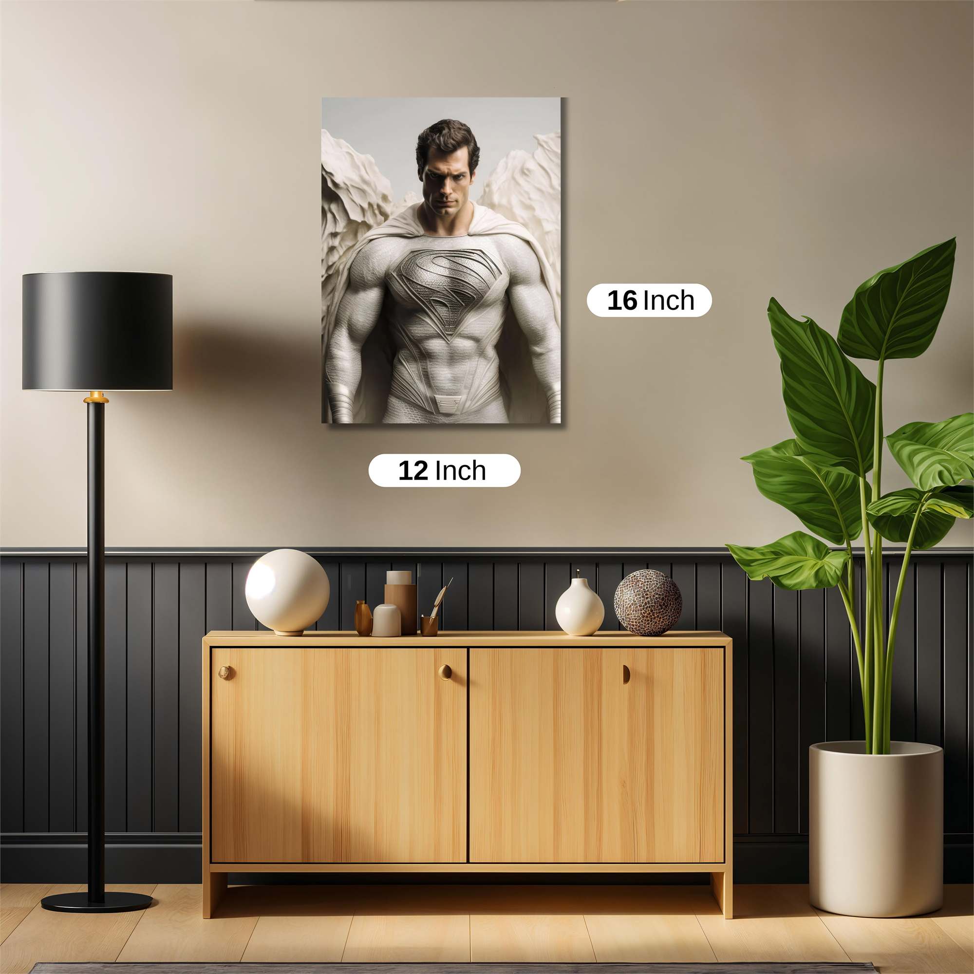 Superman Serene Safe Wall Magnetic / M