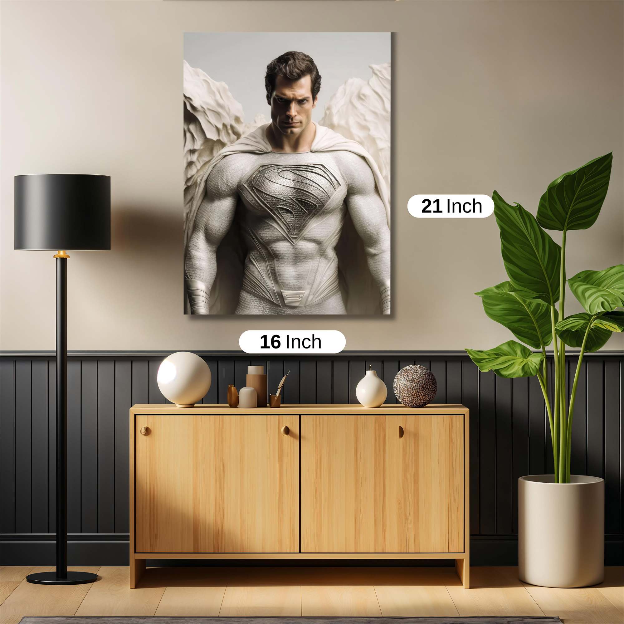 Superman Serene Safe Wall Magnetic / M