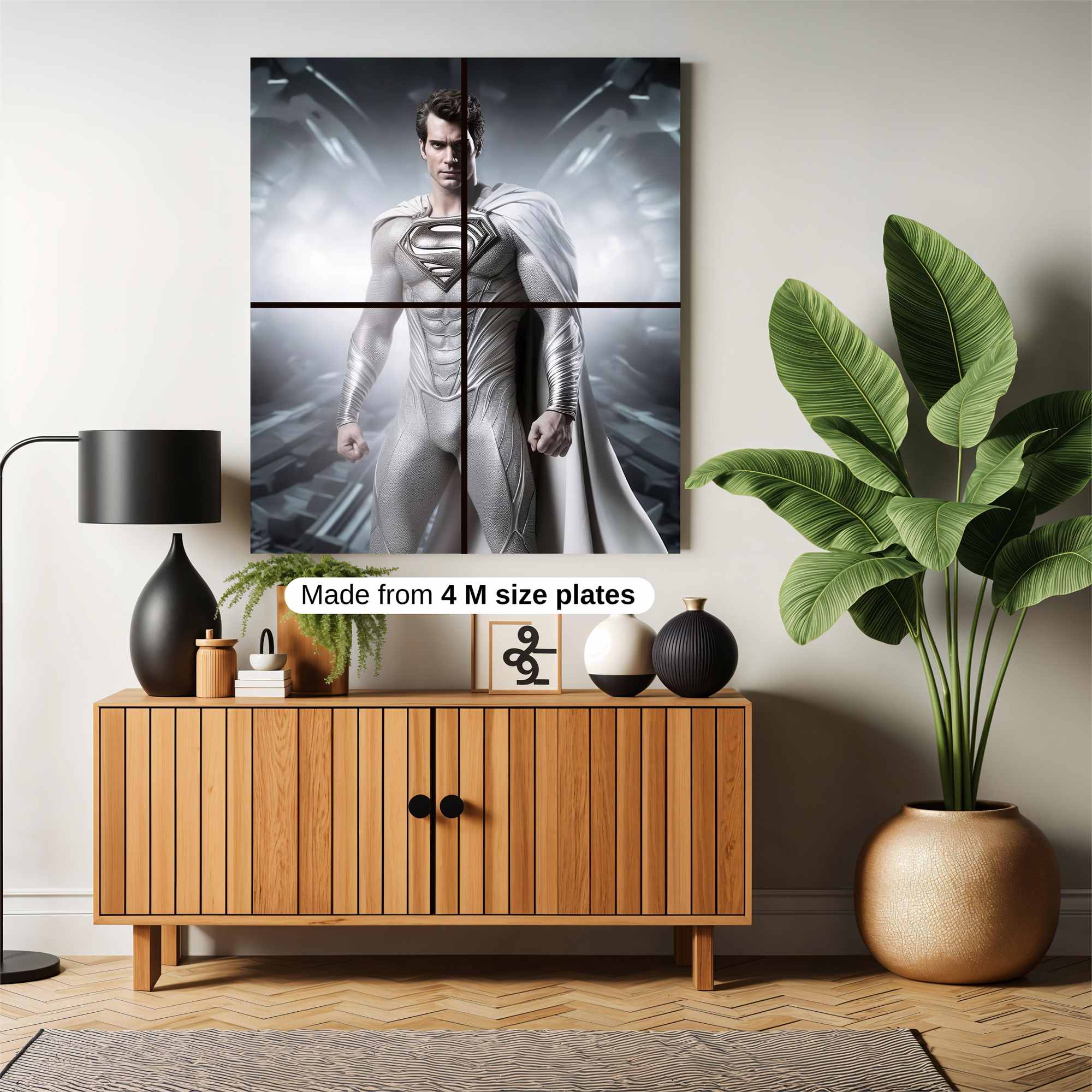 Superman Ethereal Safe Wall Magnetic / M