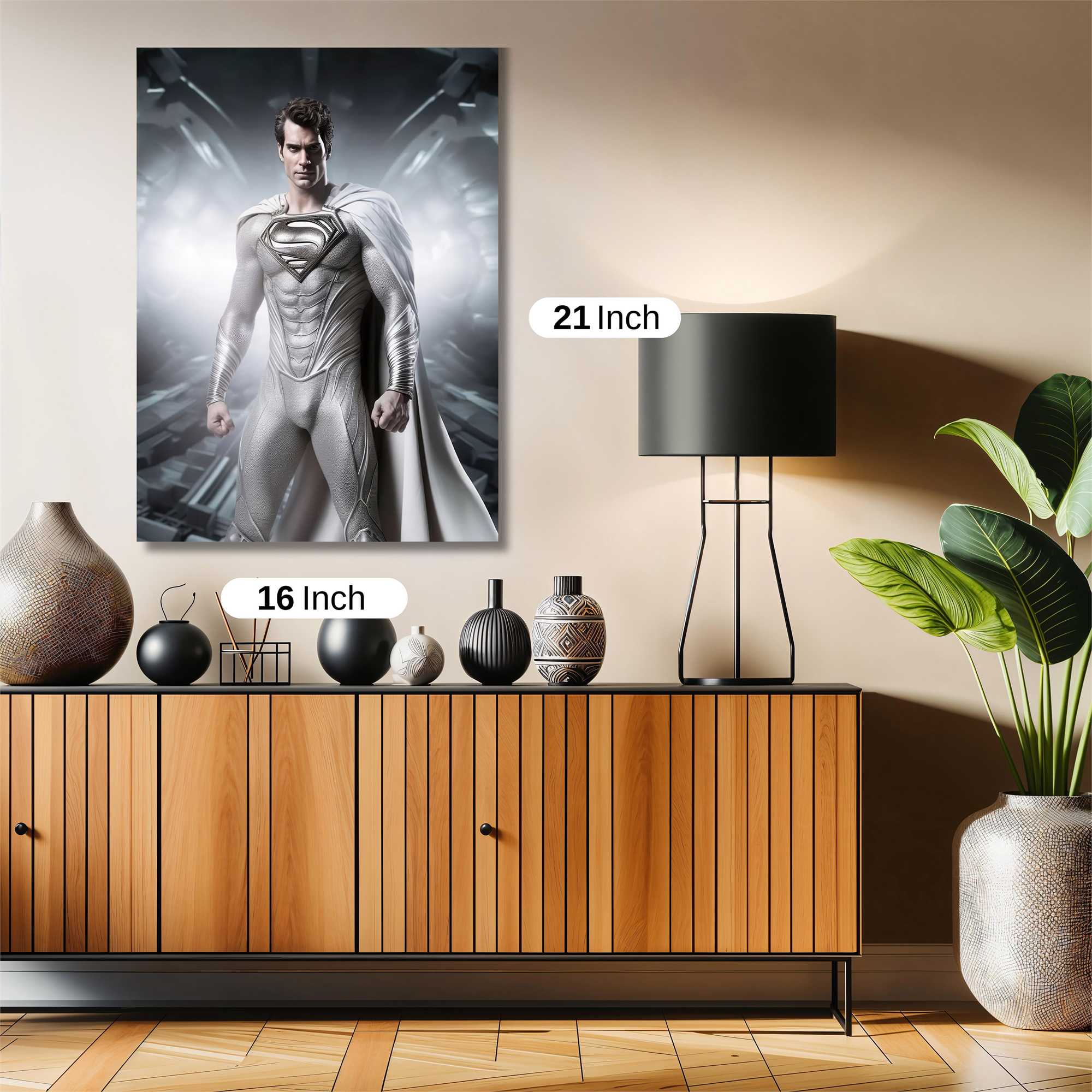 Superman Ethereal Safe Wall Magnetic / M