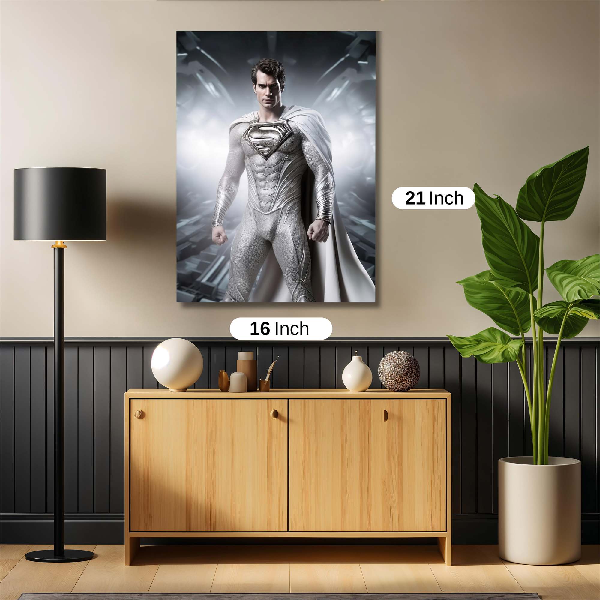 Superman Ethereal Safe Wall Magnetic / M