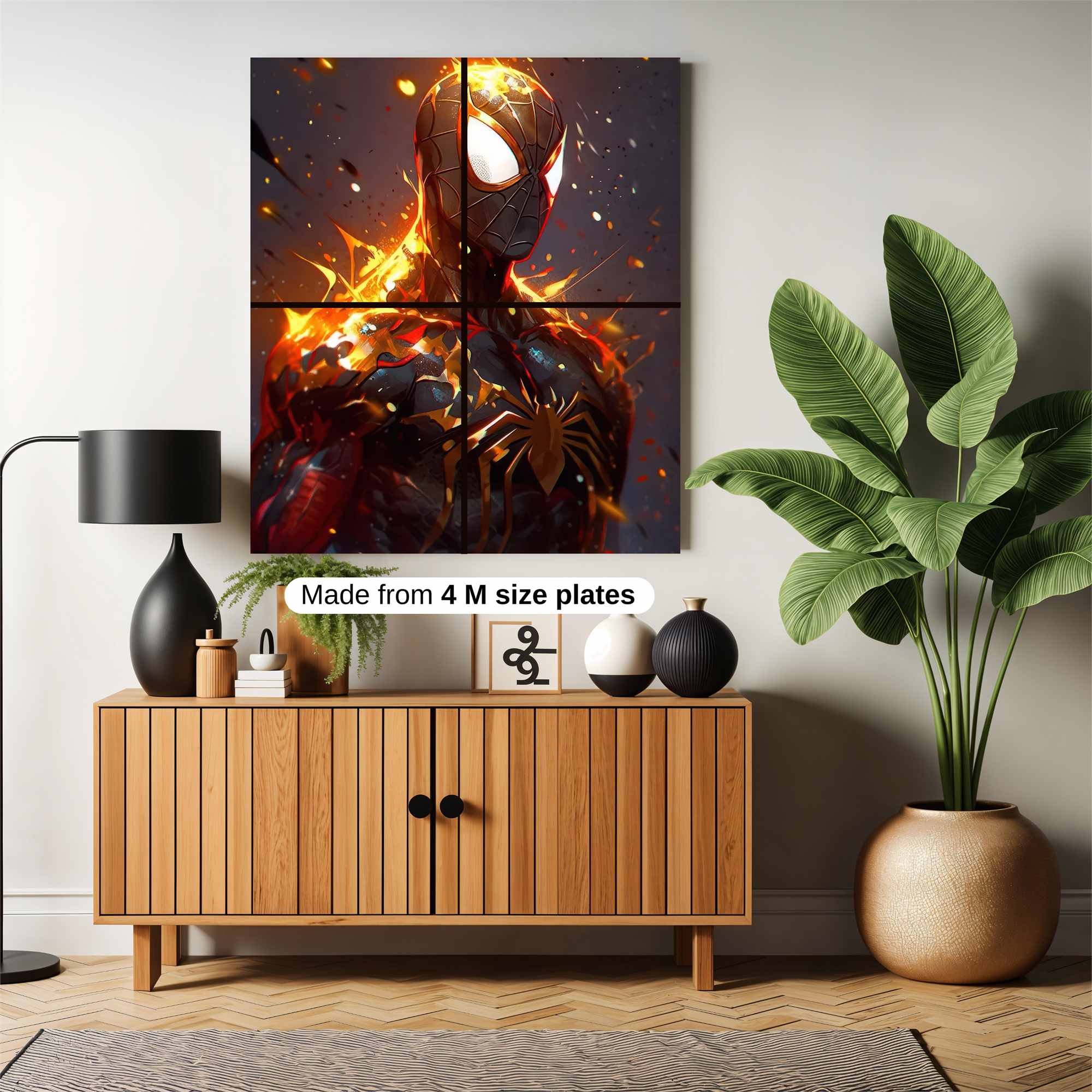 Spider Blaze Safe Wall Magnetic / M