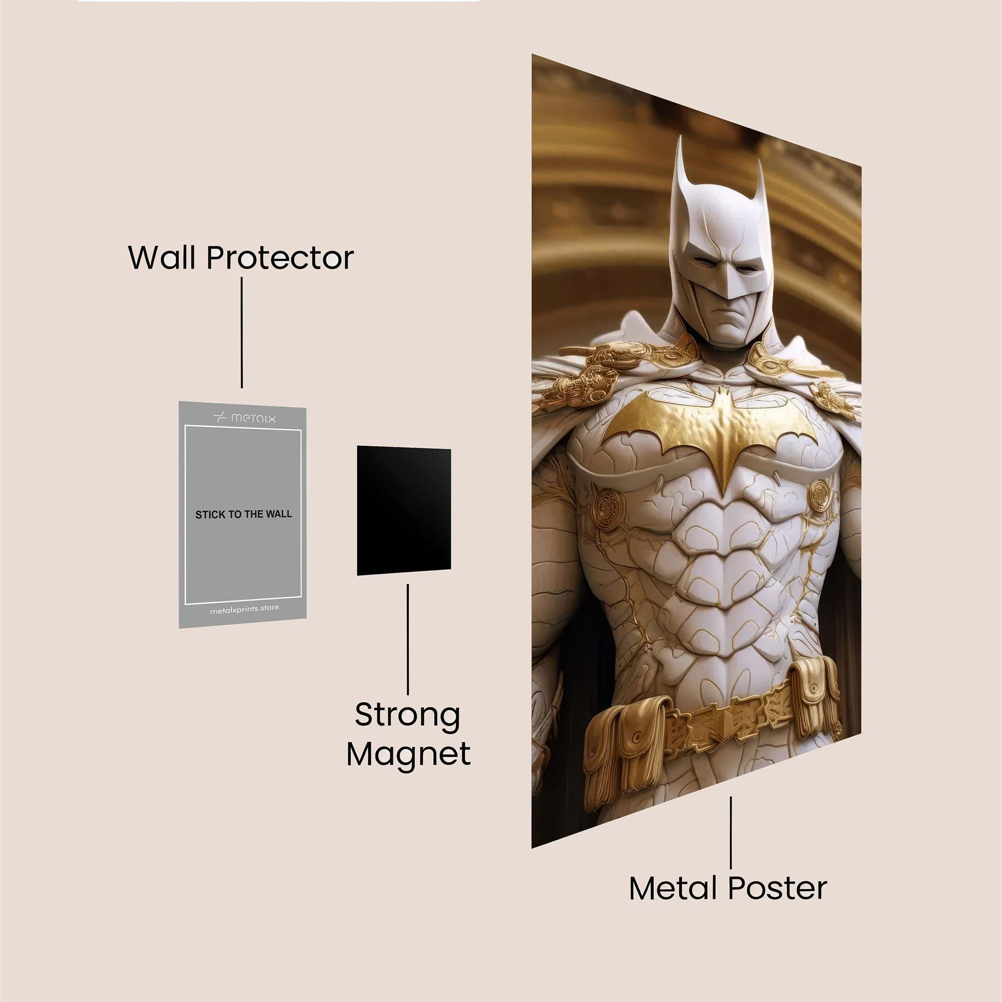 Batman Regal Safe Wall Magnetic / M