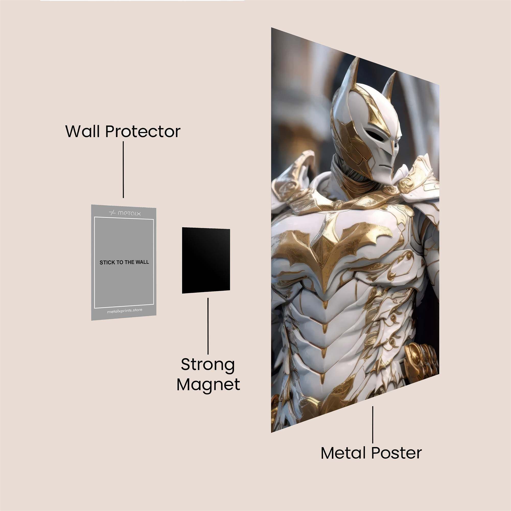 Batman Regal Safe Wall Magnetic / M