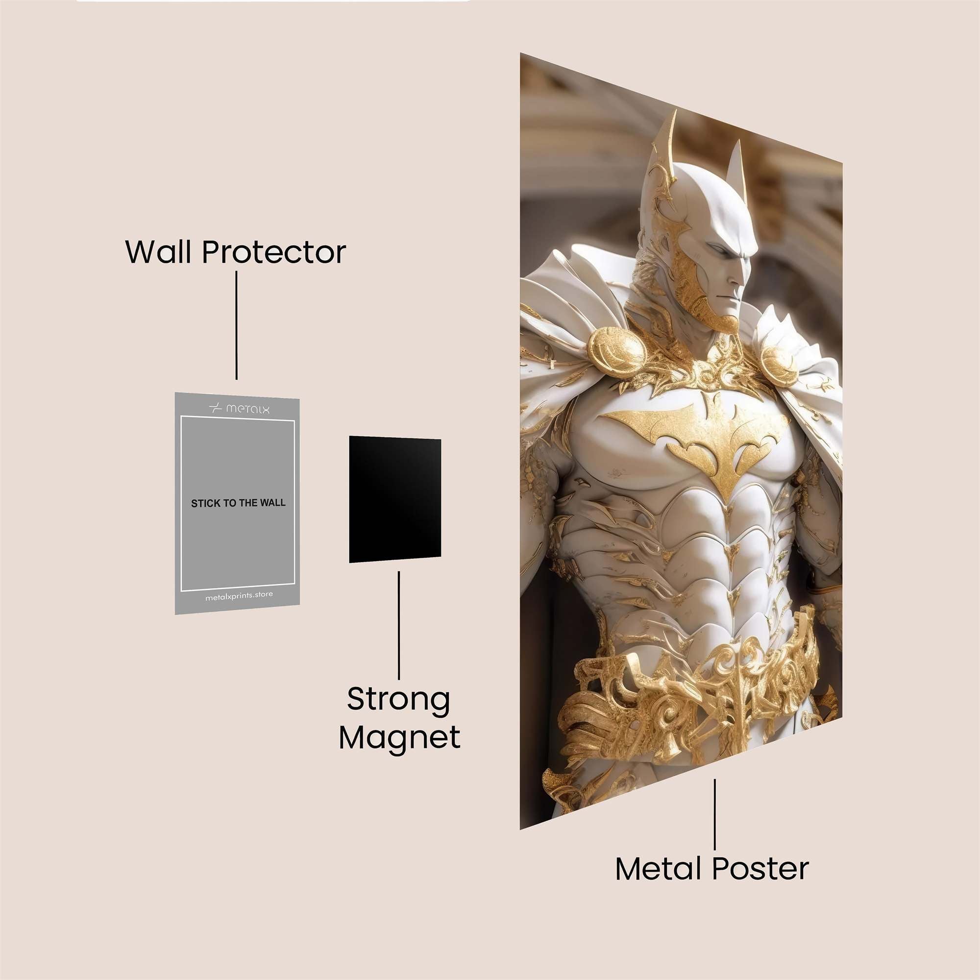 Batman Regal Safe Wall Magnetic / M