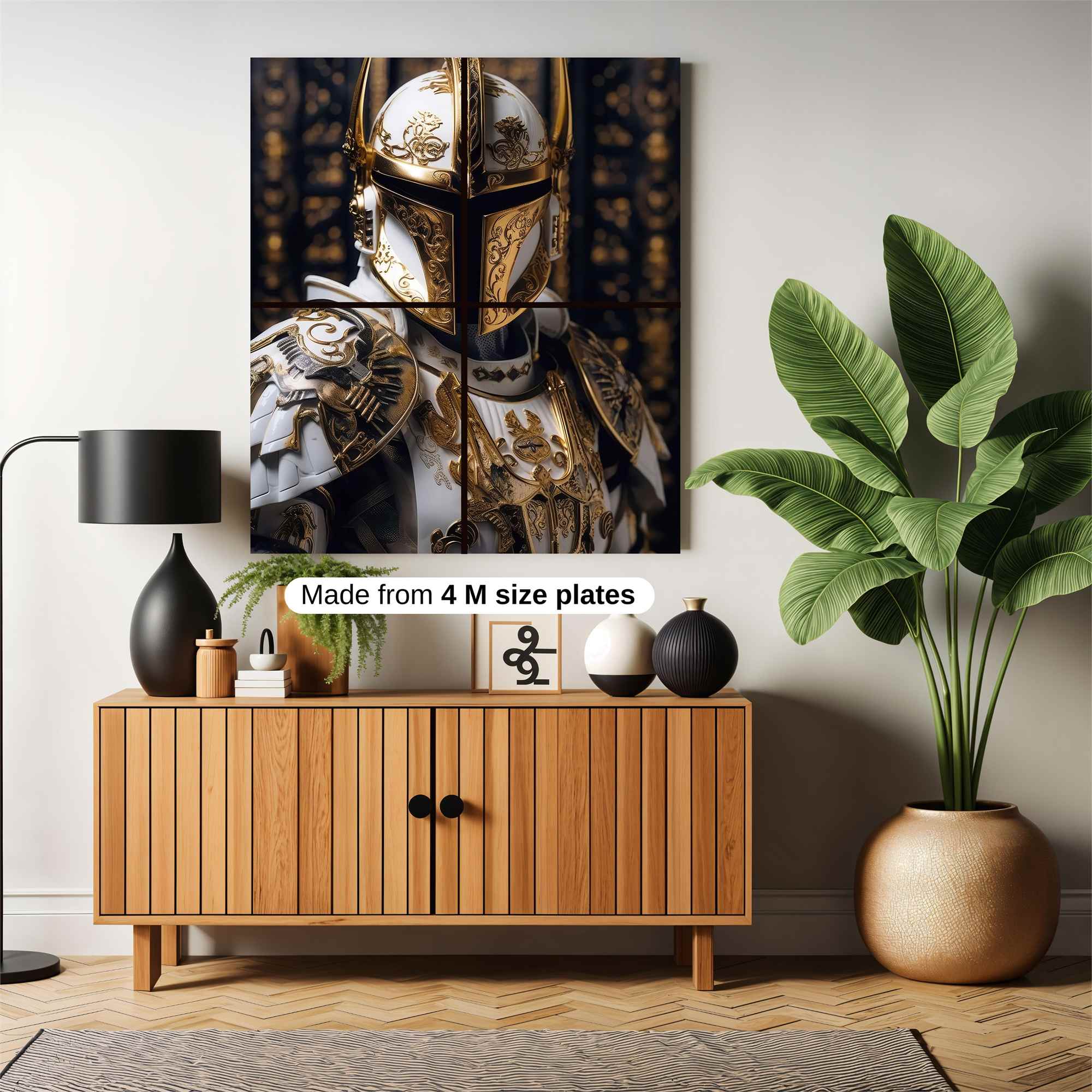 Mandalorian Majesty Safe Wall Magnetic / M