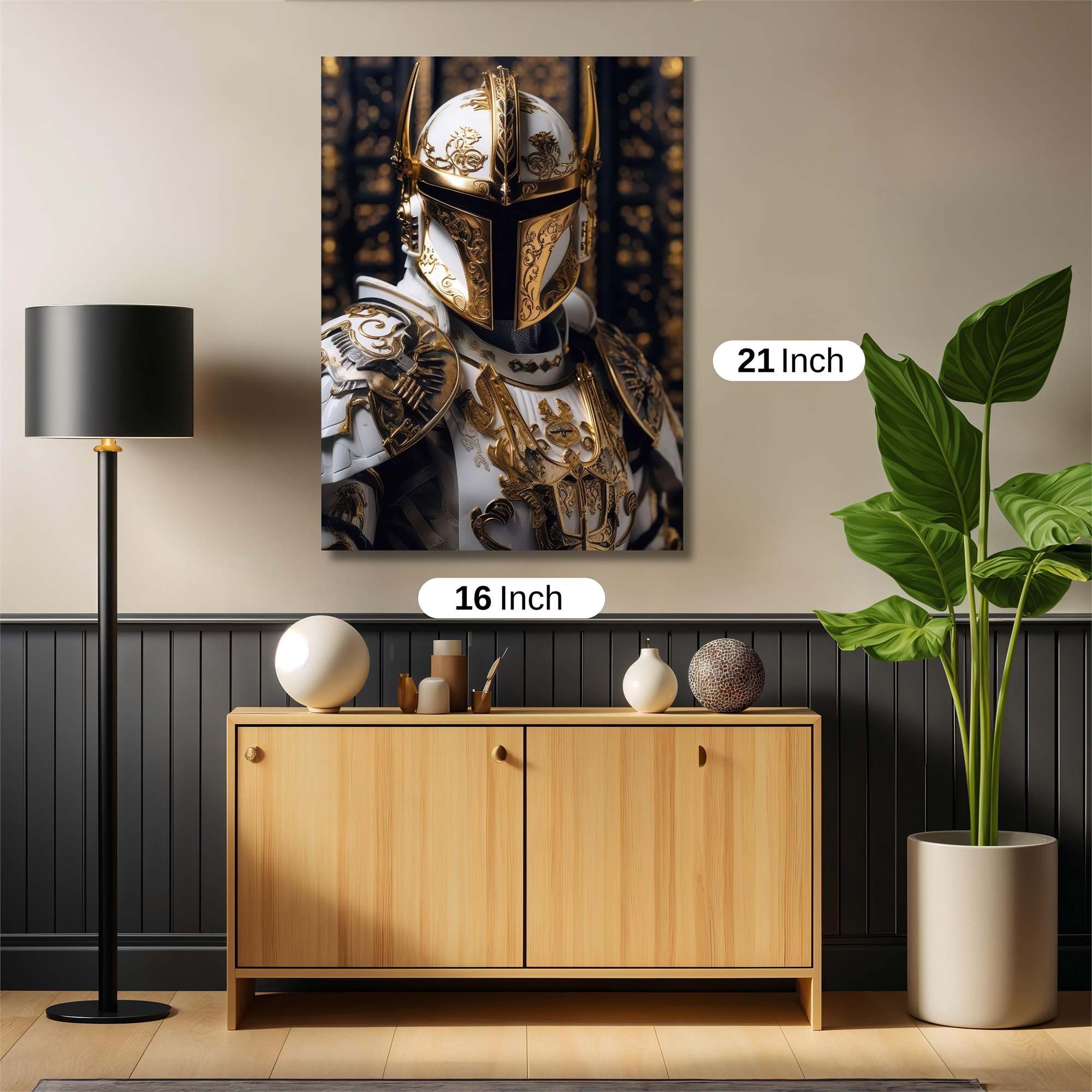 Mandalorian Majesty Safe Wall Magnetic / M