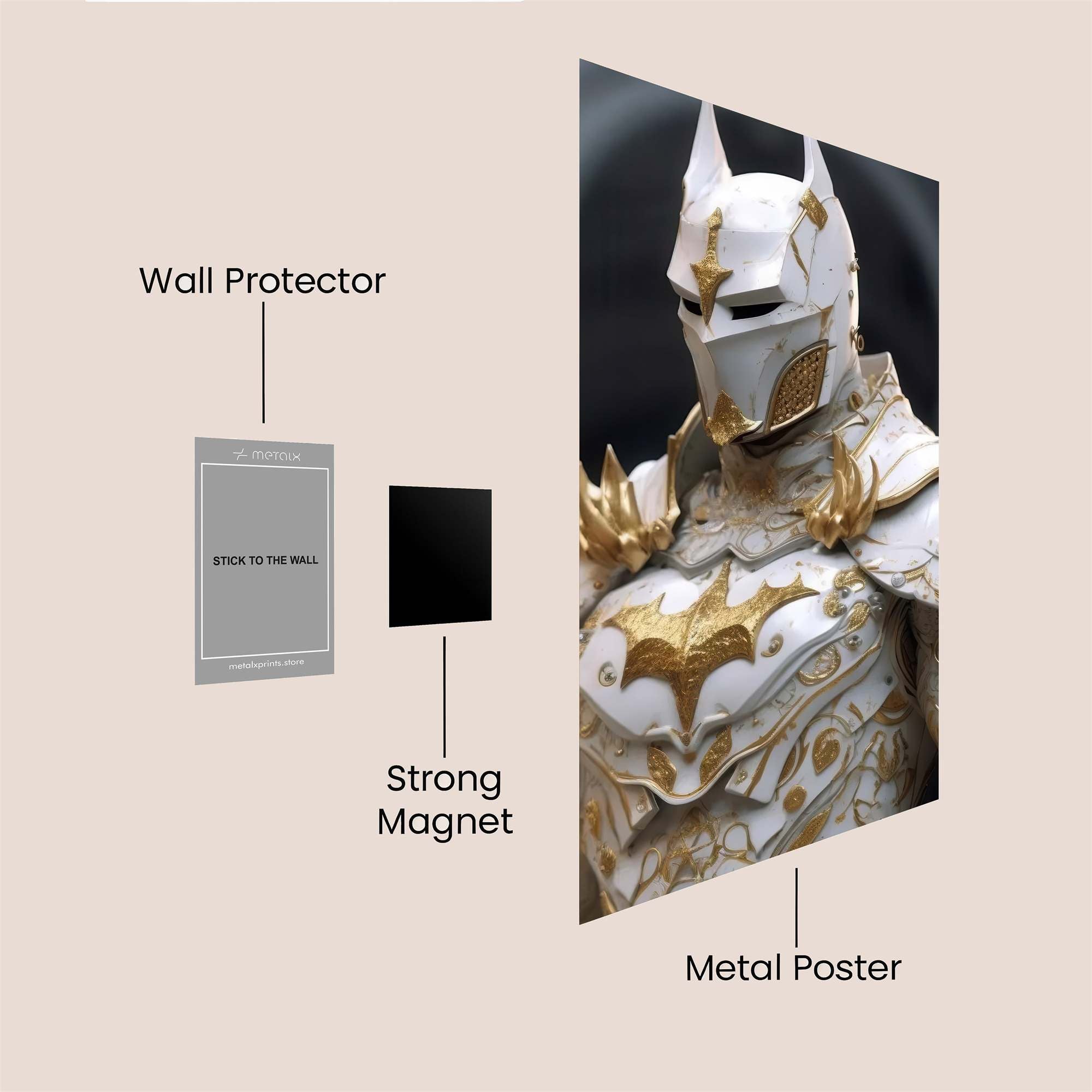 Batman Regal Safe Wall Magnetic / M