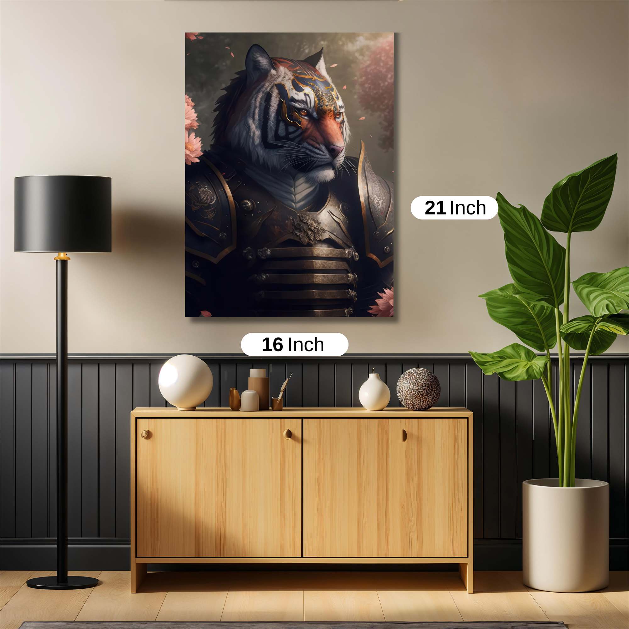 Tiger Serenity Safe Wall Magnetic / M