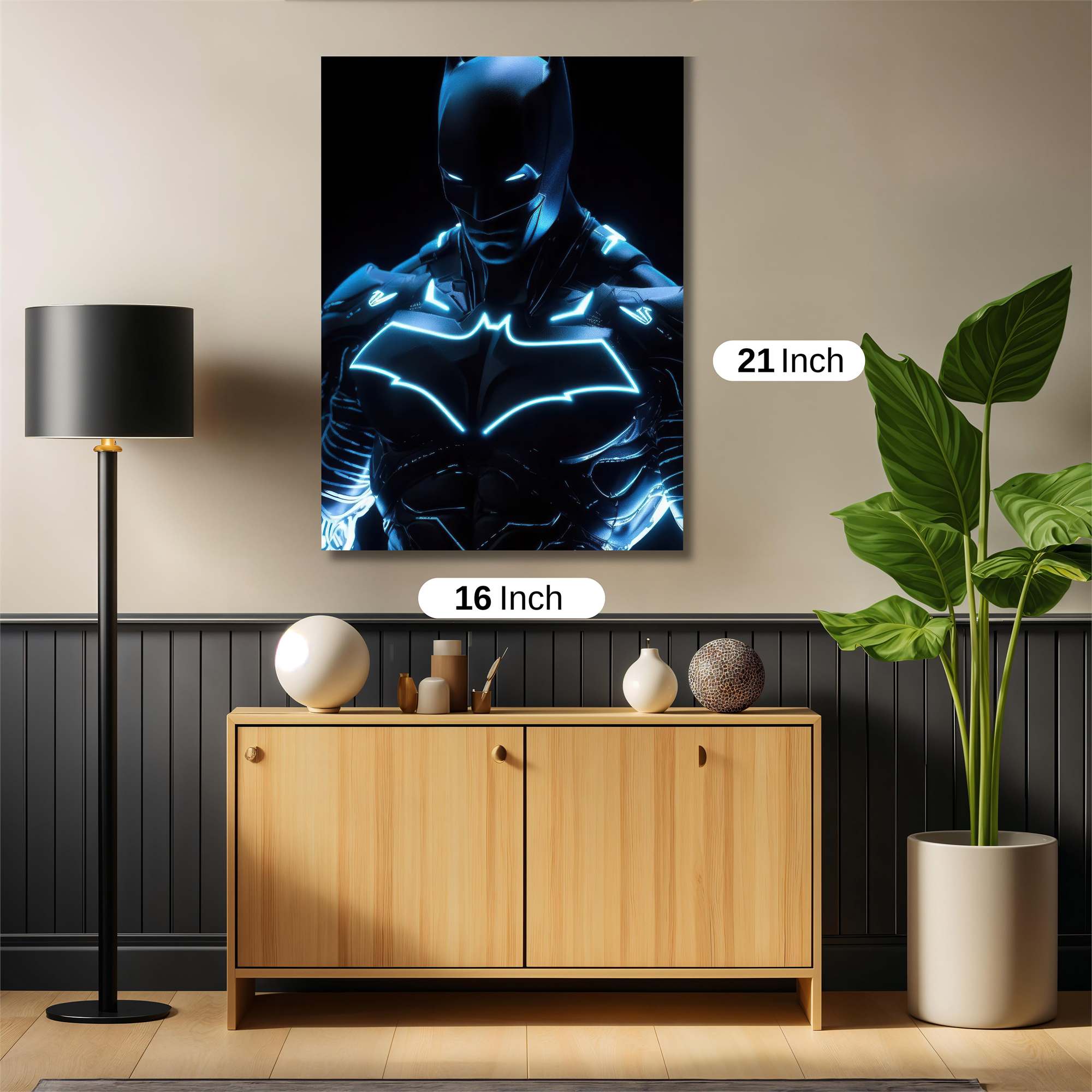 Batman Electrifying Safe Wall Magnetic / M