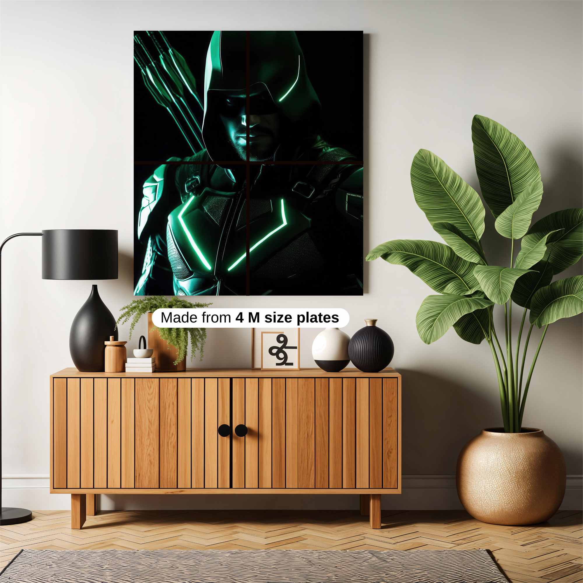 Green Stealth Safe Wall Magnetic / M