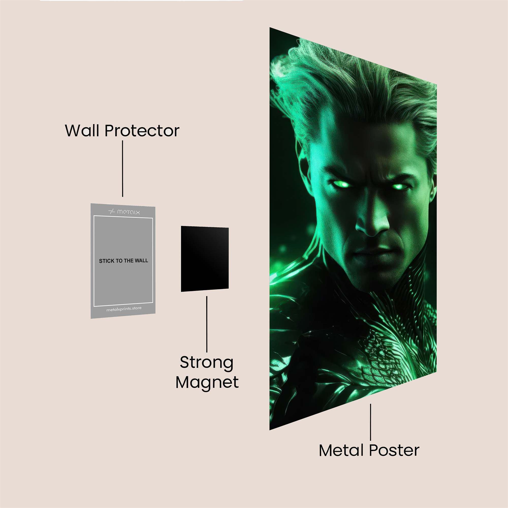 Aqua Fury Safe Wall Magnetic / M