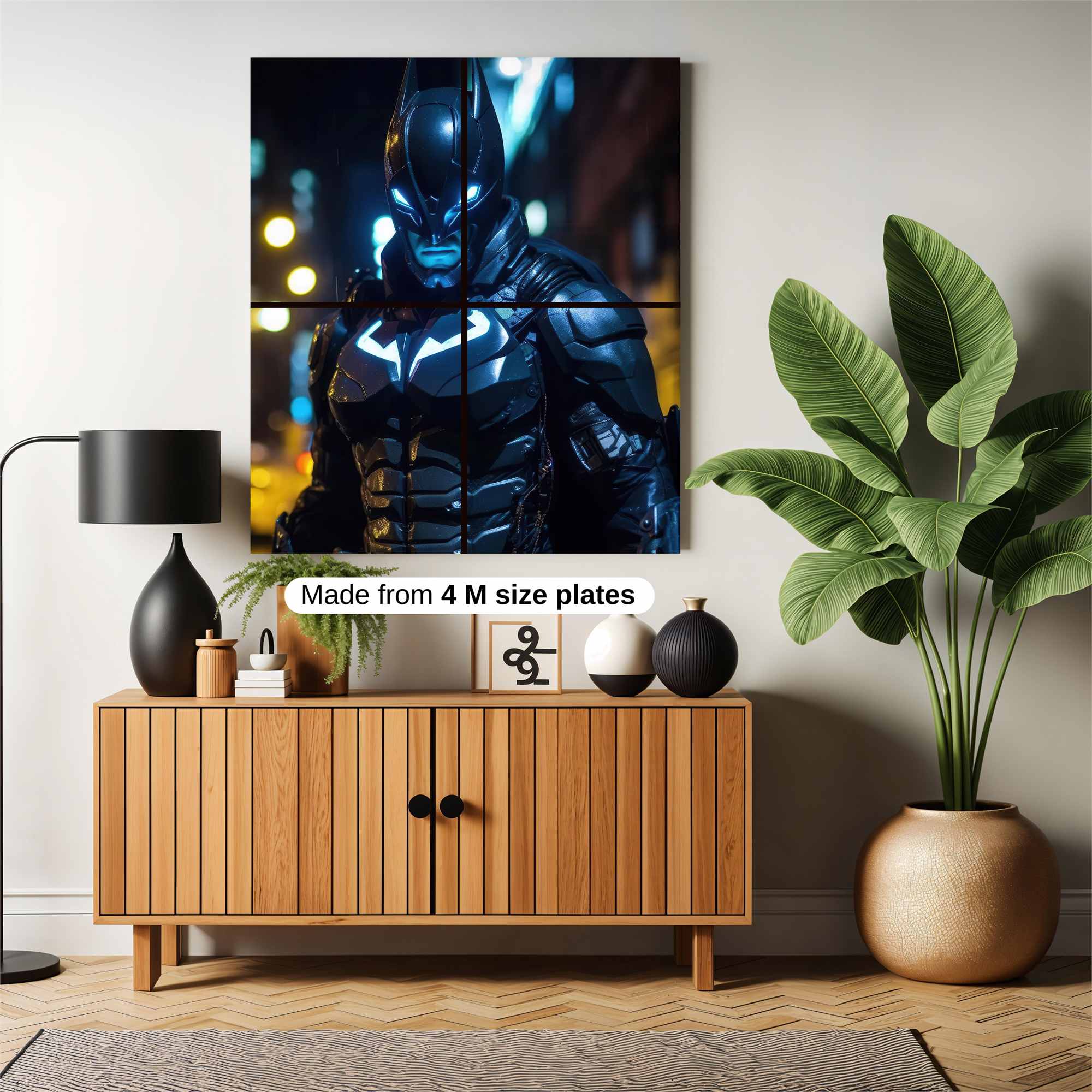 Batman Brooding Safe Wall Magnetic / M