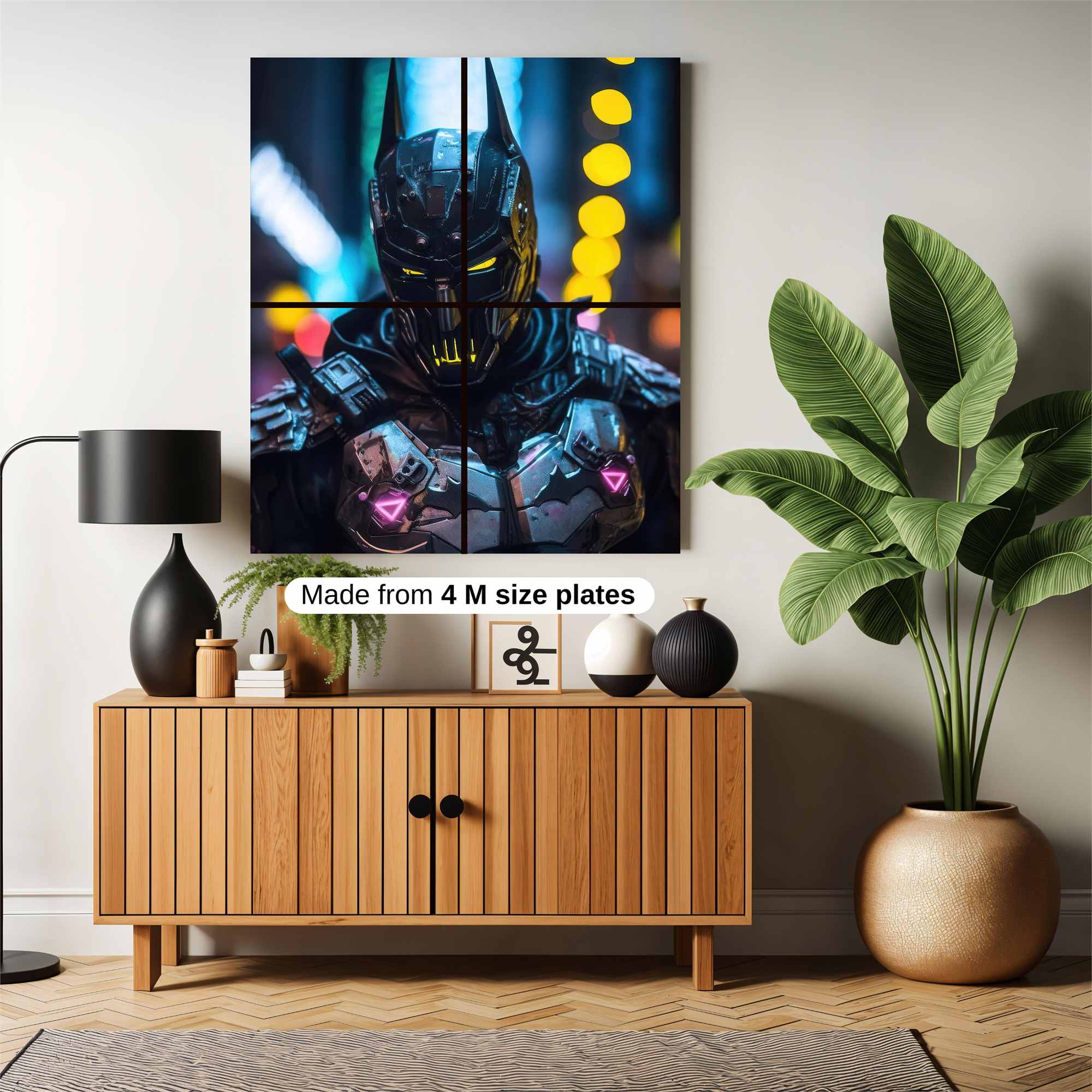 Batman Cyberpunk Safe Wall Magnetic / M
