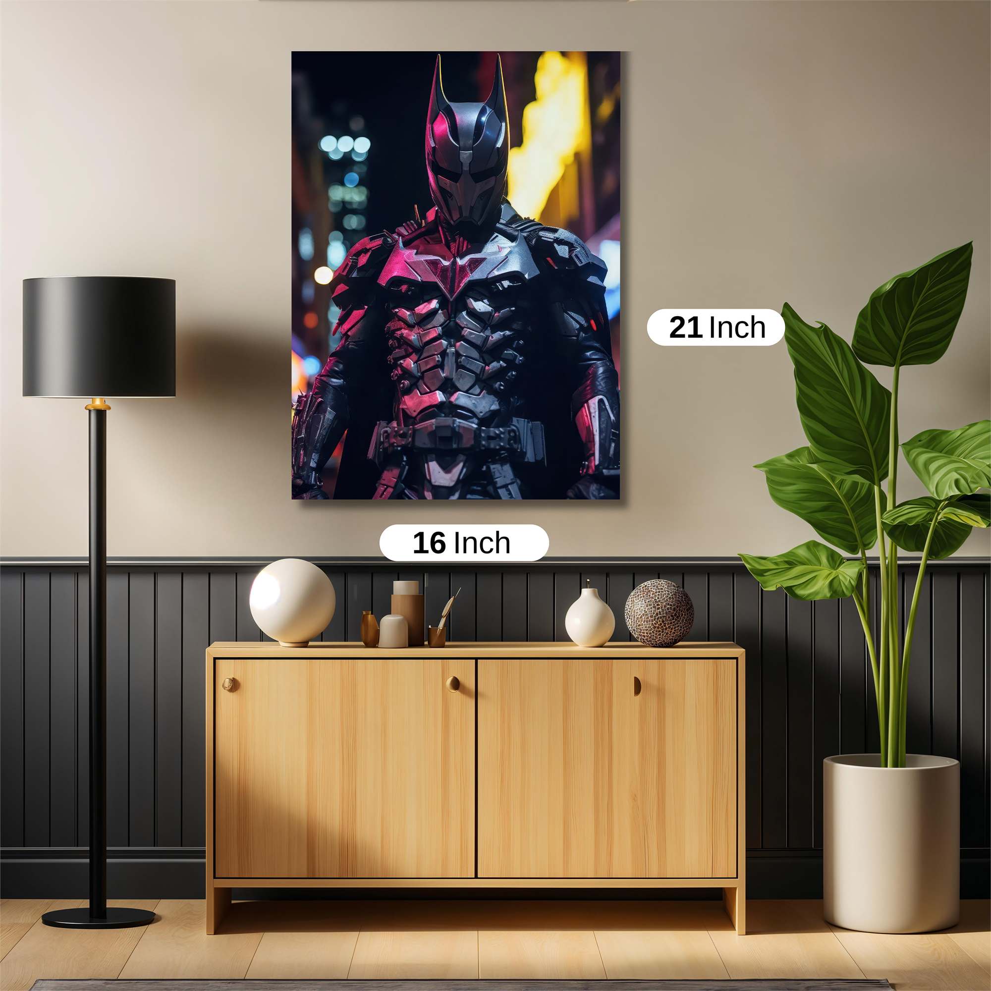 Batman Menace Safe Wall Magnetic / M