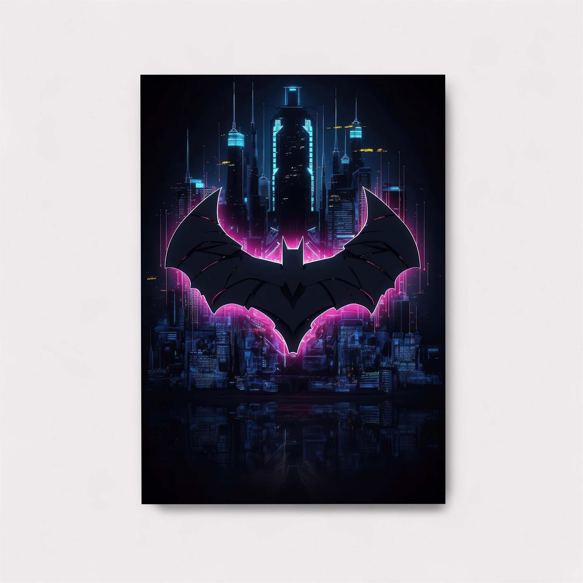 Batman Neon Safe Wall Magnetic / M