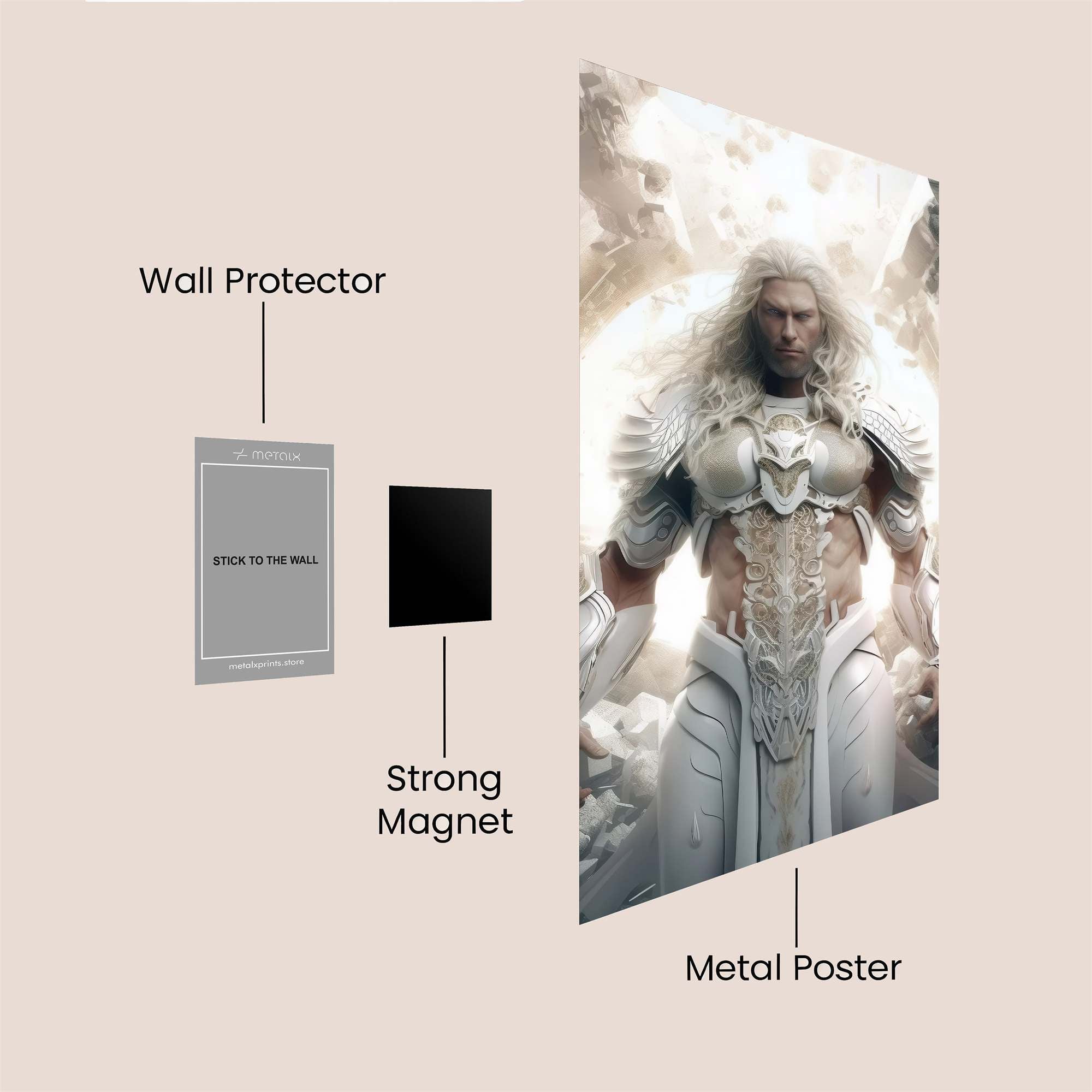 Archangel Radiant Safe Wall Magnetic / M