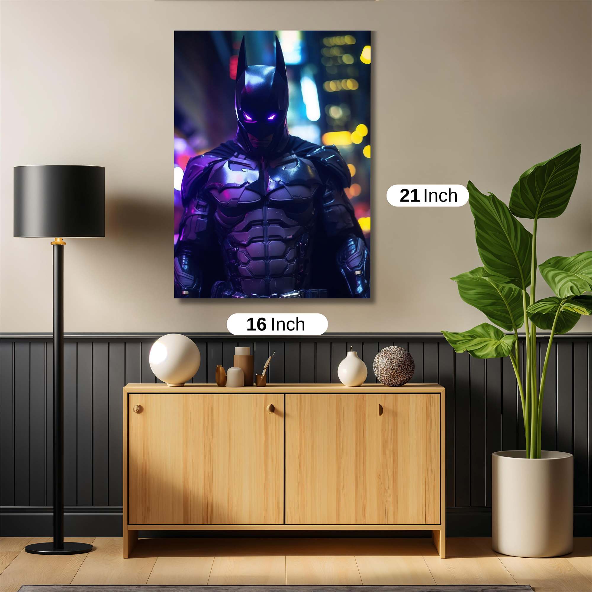 Batman Enigmatic Safe Wall Magnetic / M