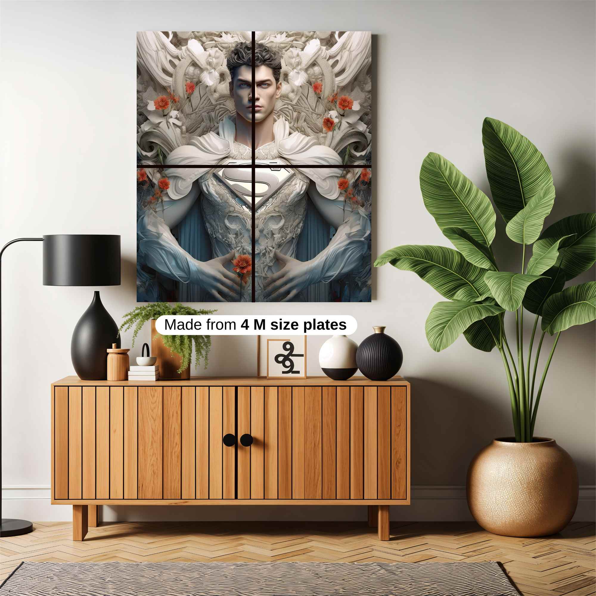 Superman Serene Safe Wall Magnetic / M