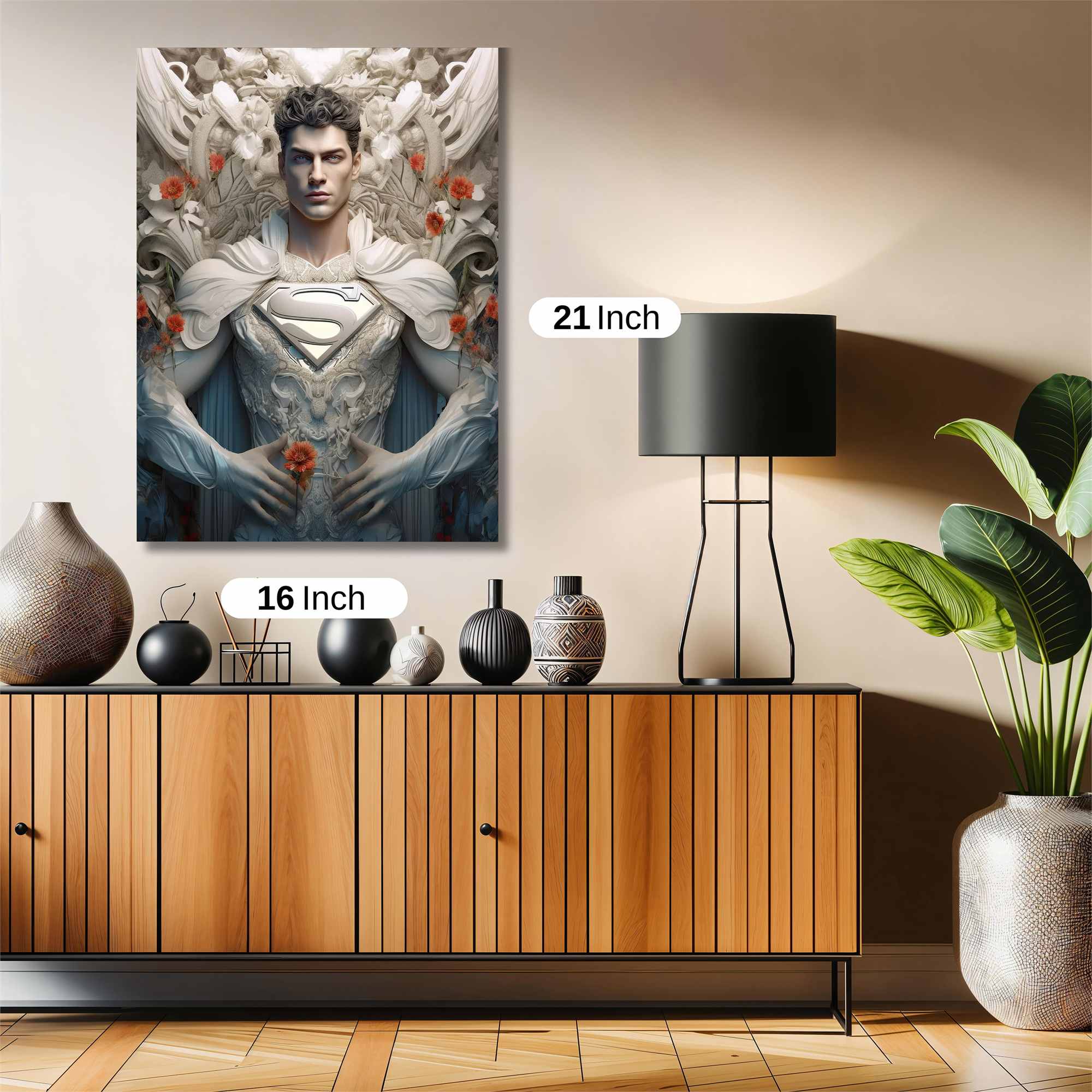Superman Serene Safe Wall Magnetic / M