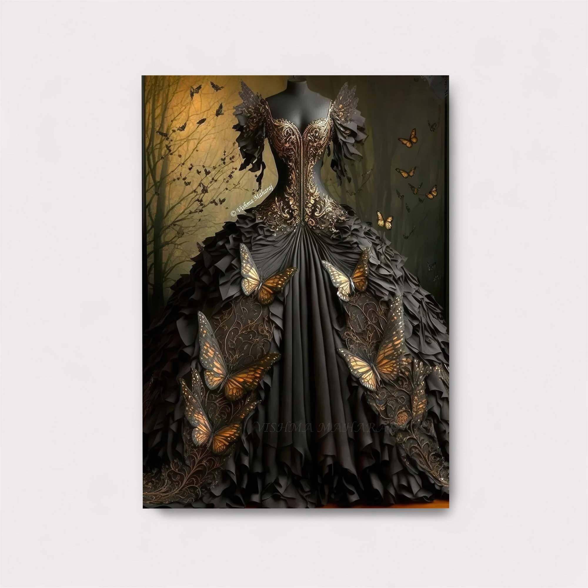 Butterfly Enigma Safe Wall Magnetic / M