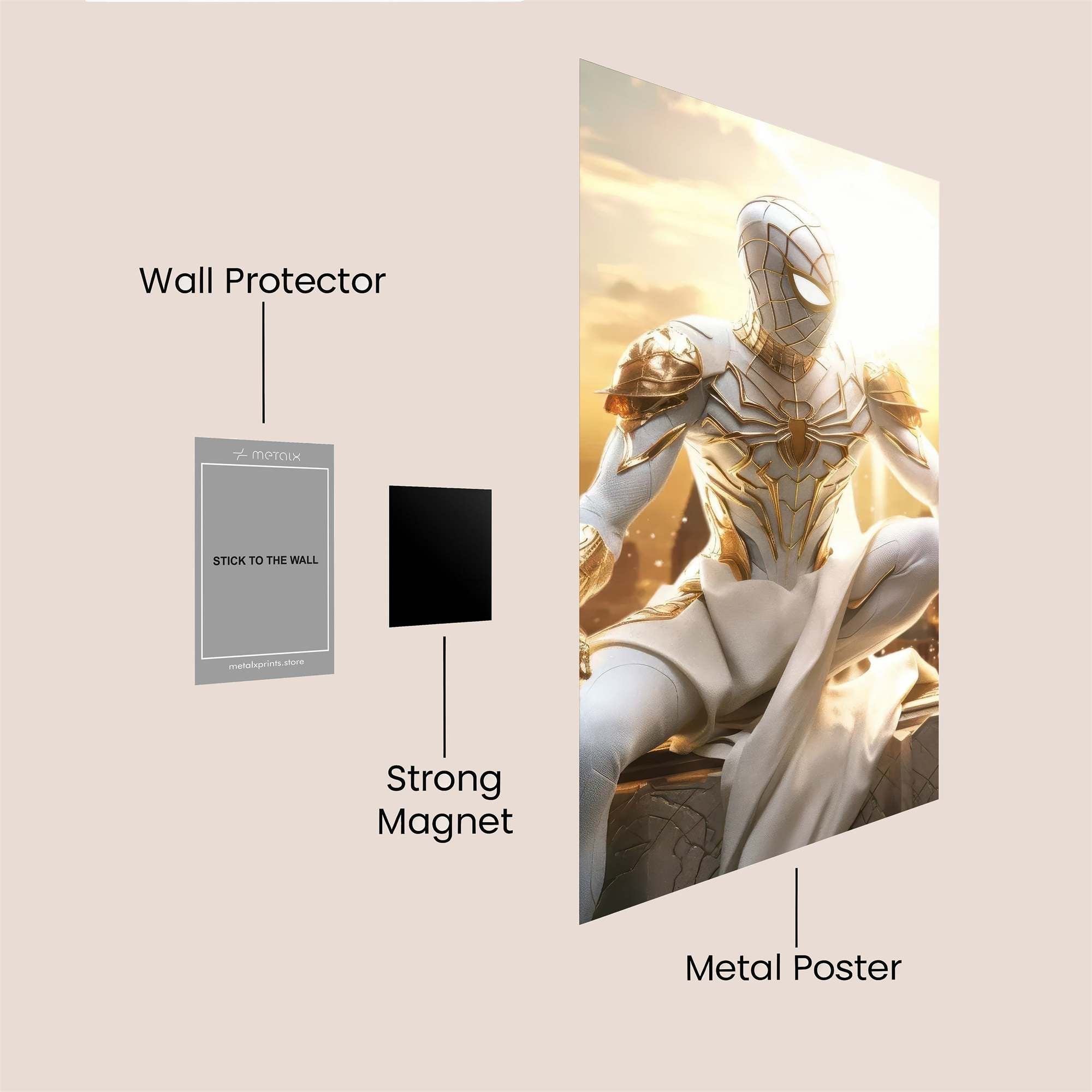 Spider-Serenity Safe Wall Magnetic / M