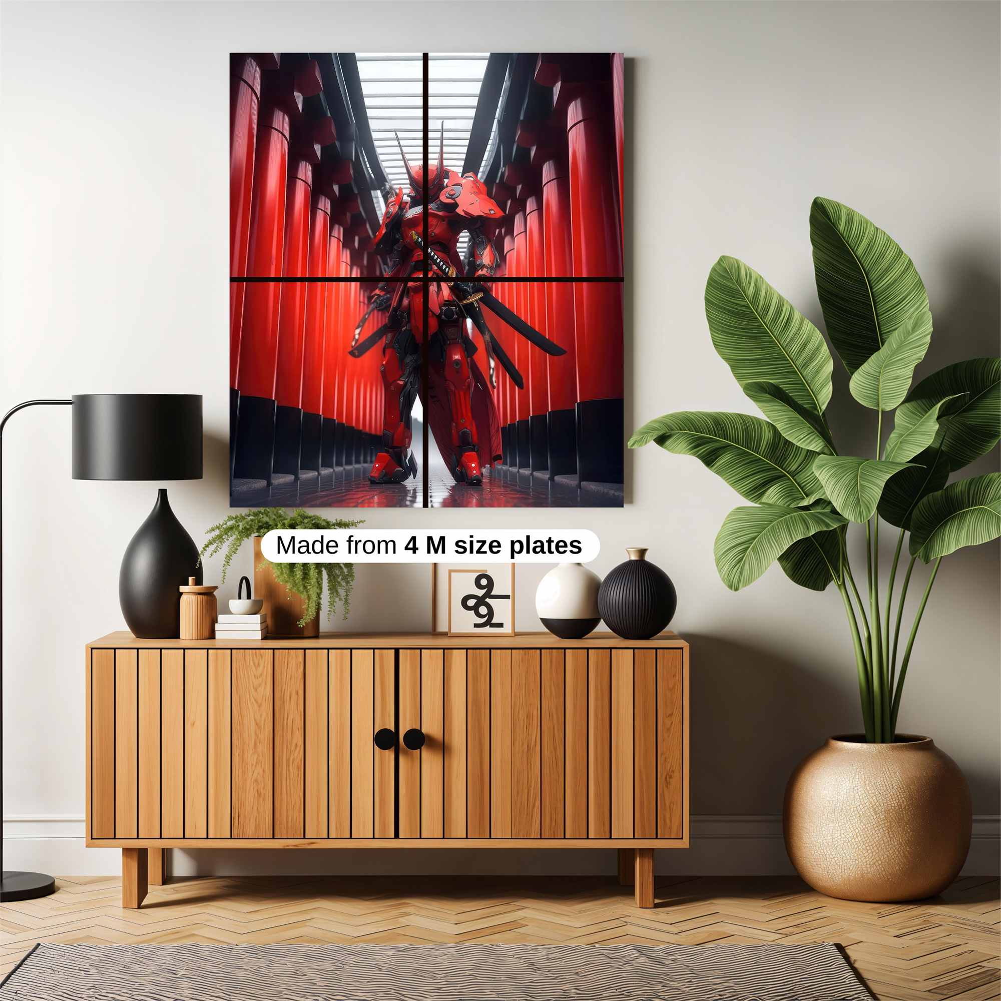 Samurai Serenity Safe Wall Magnetic / M