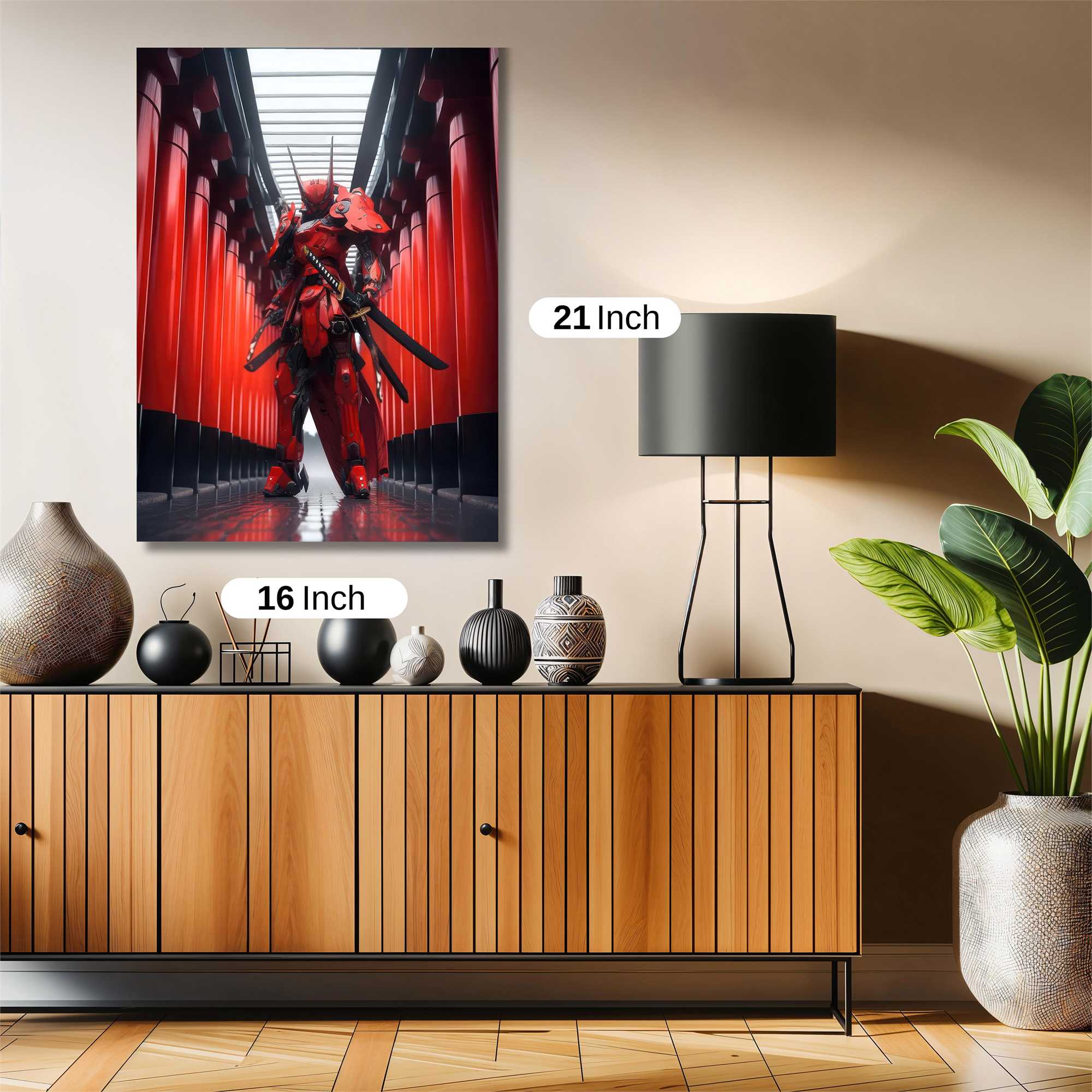 Samurai Serenity Safe Wall Magnetic / M