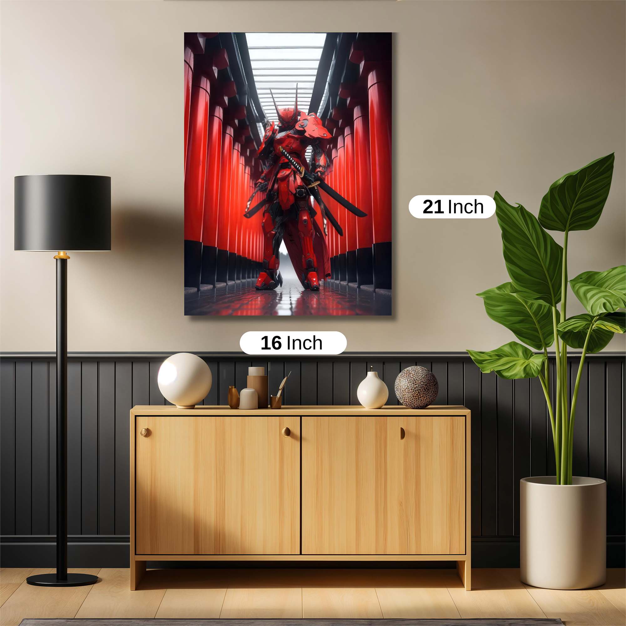 Samurai Serenity Safe Wall Magnetic / M