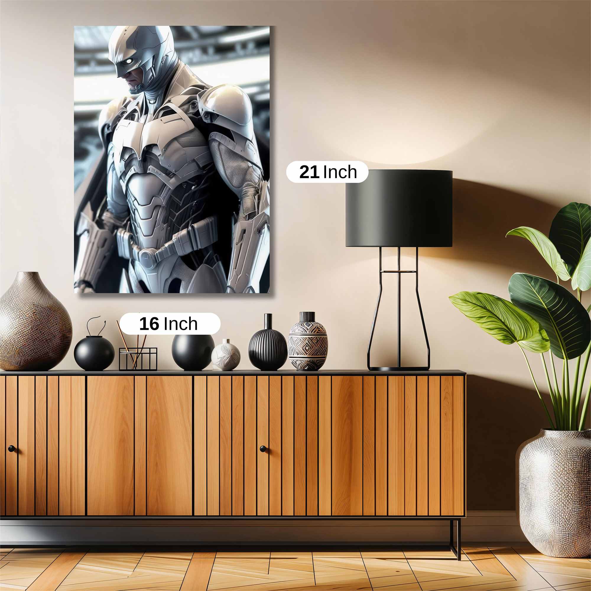Batman Resolute Safe Wall Magnetic / M