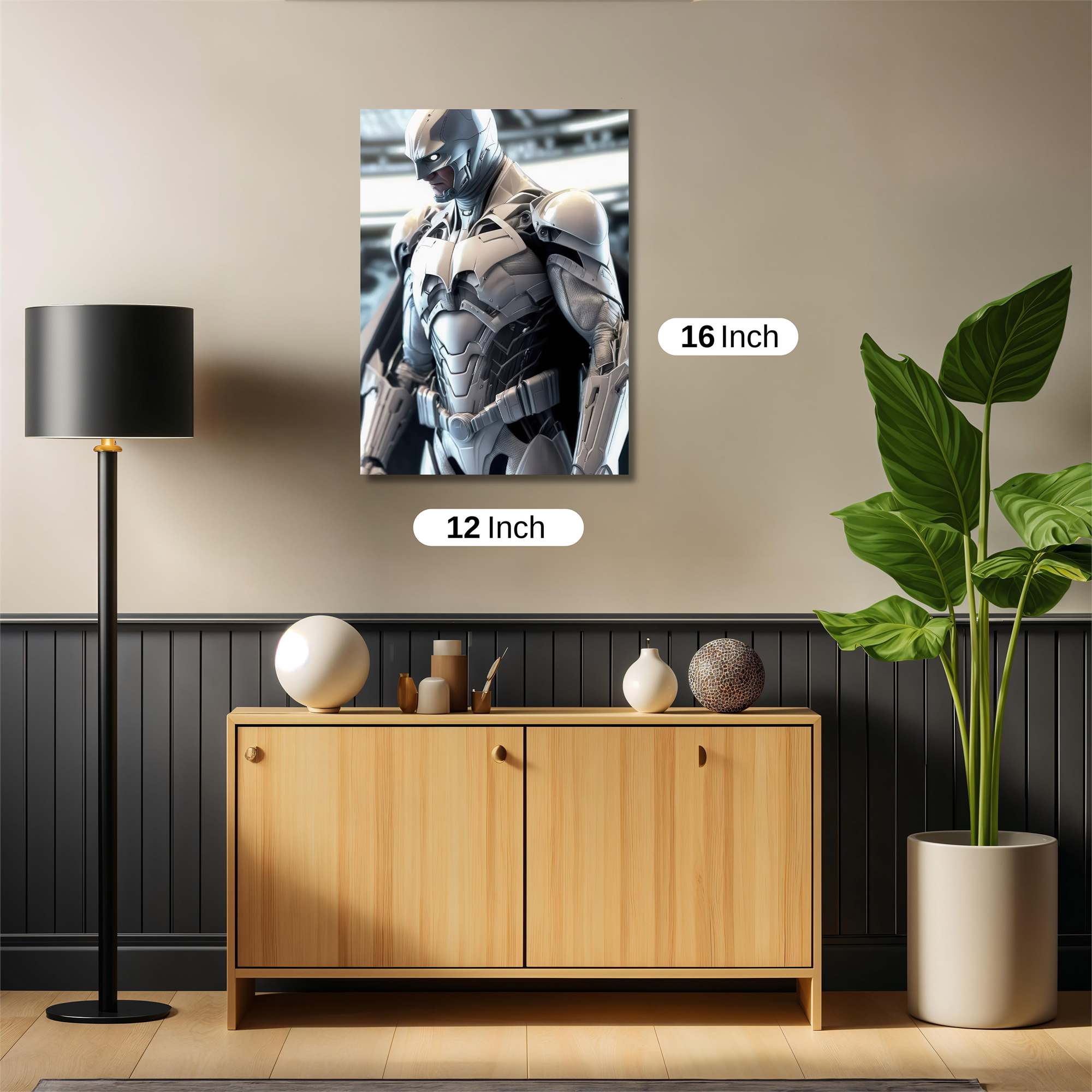 Batman Resolute Safe Wall Magnetic / M