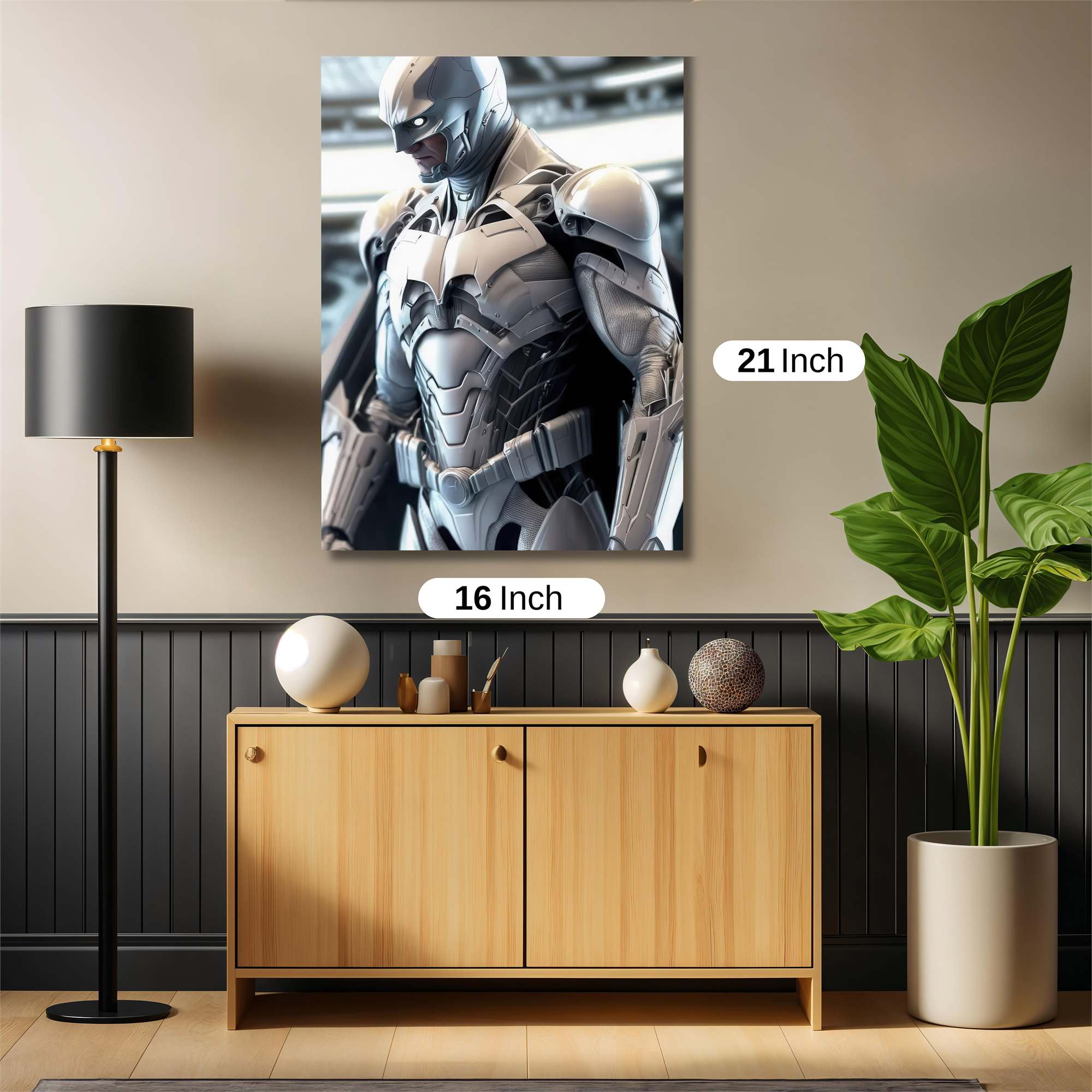 Batman Resolute Safe Wall Magnetic / M