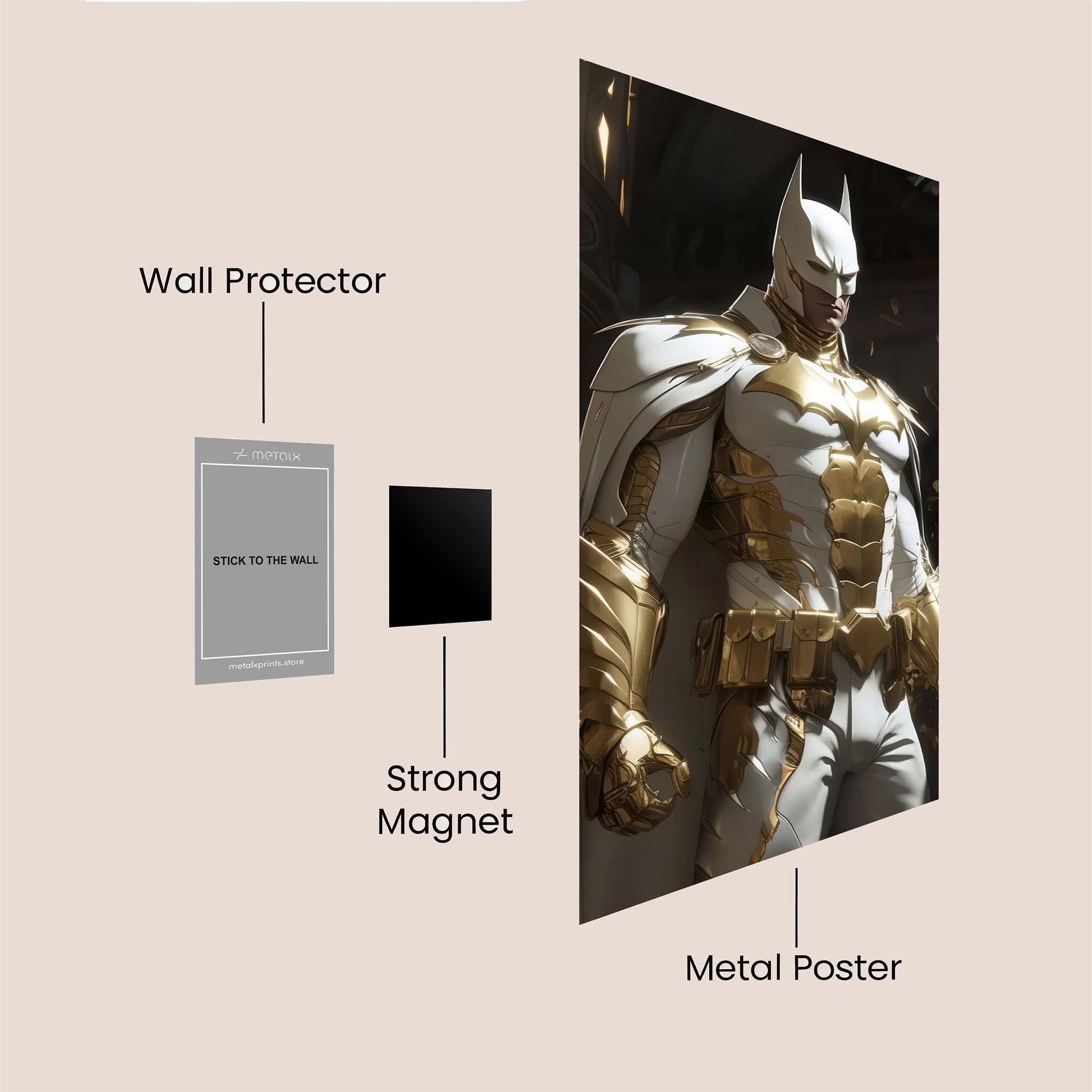 Knightly Radiance Safe Wall Magnetic / M