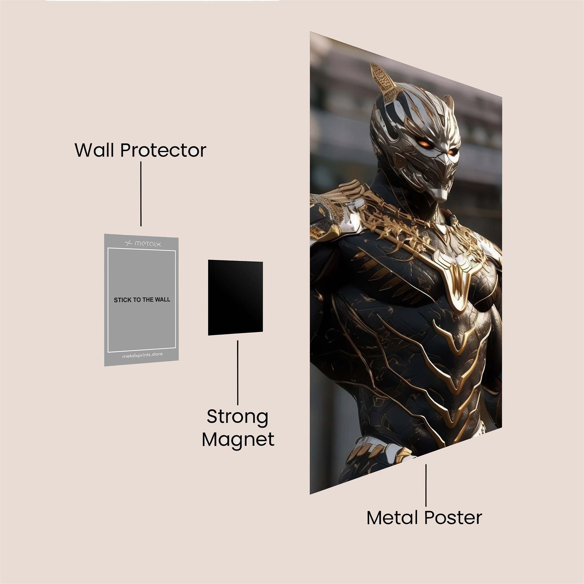 Panther Majestic Safe Wall Magnetic / M