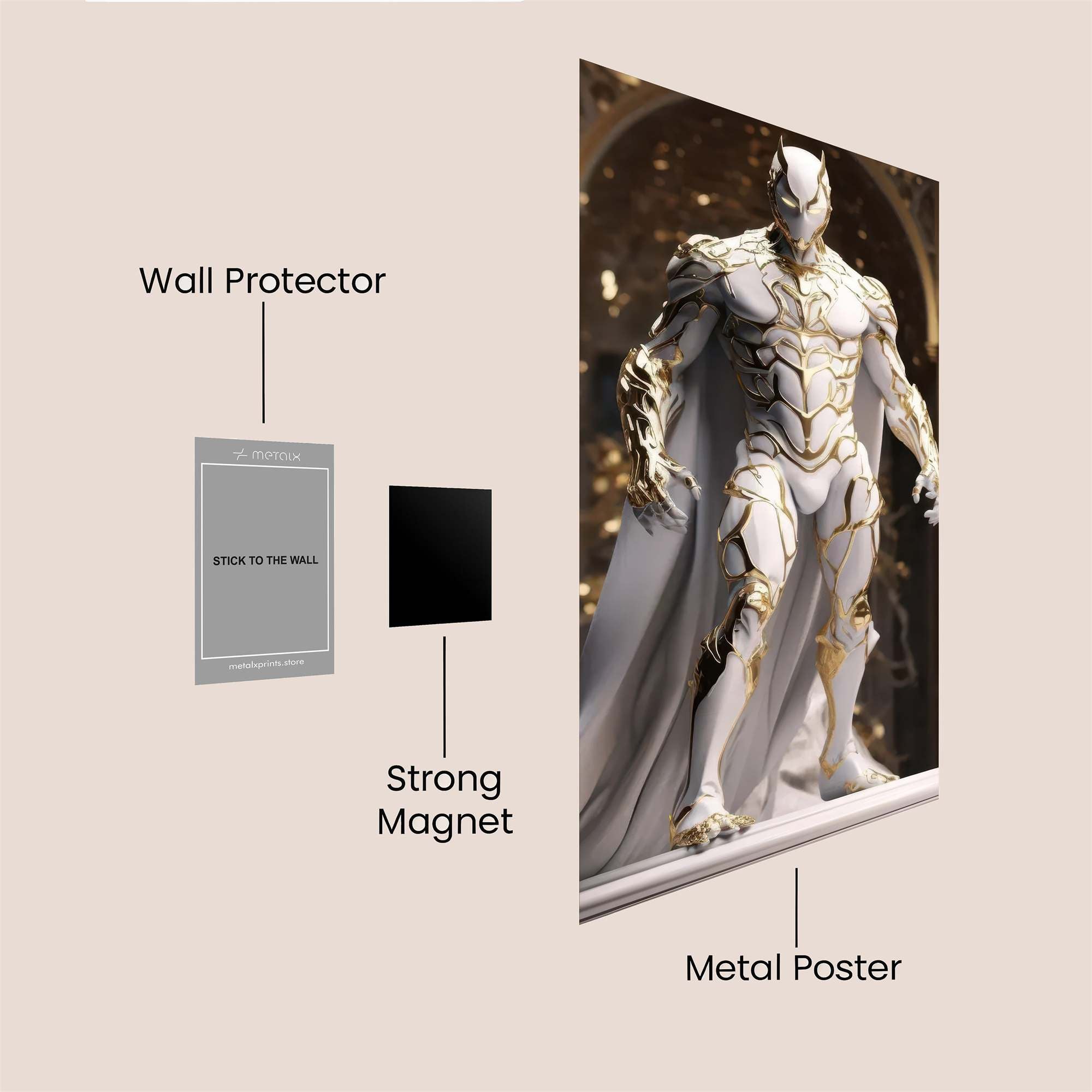 Moonlit Majesty Safe Wall Magnetic / M