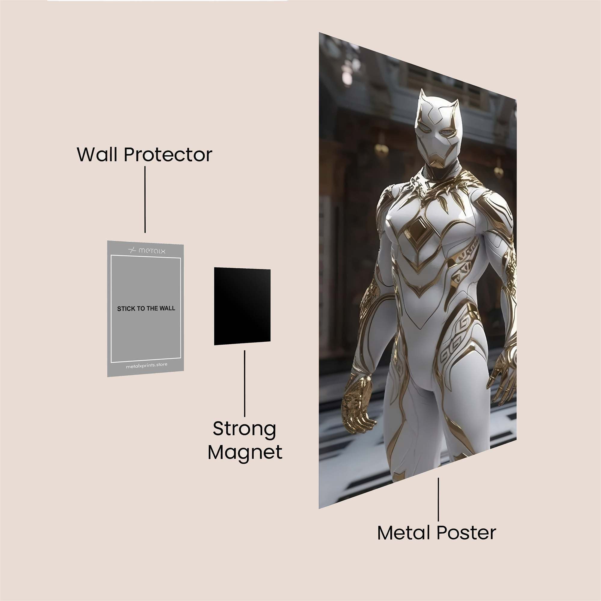 Panther Regal Safe Wall Magnetic / M