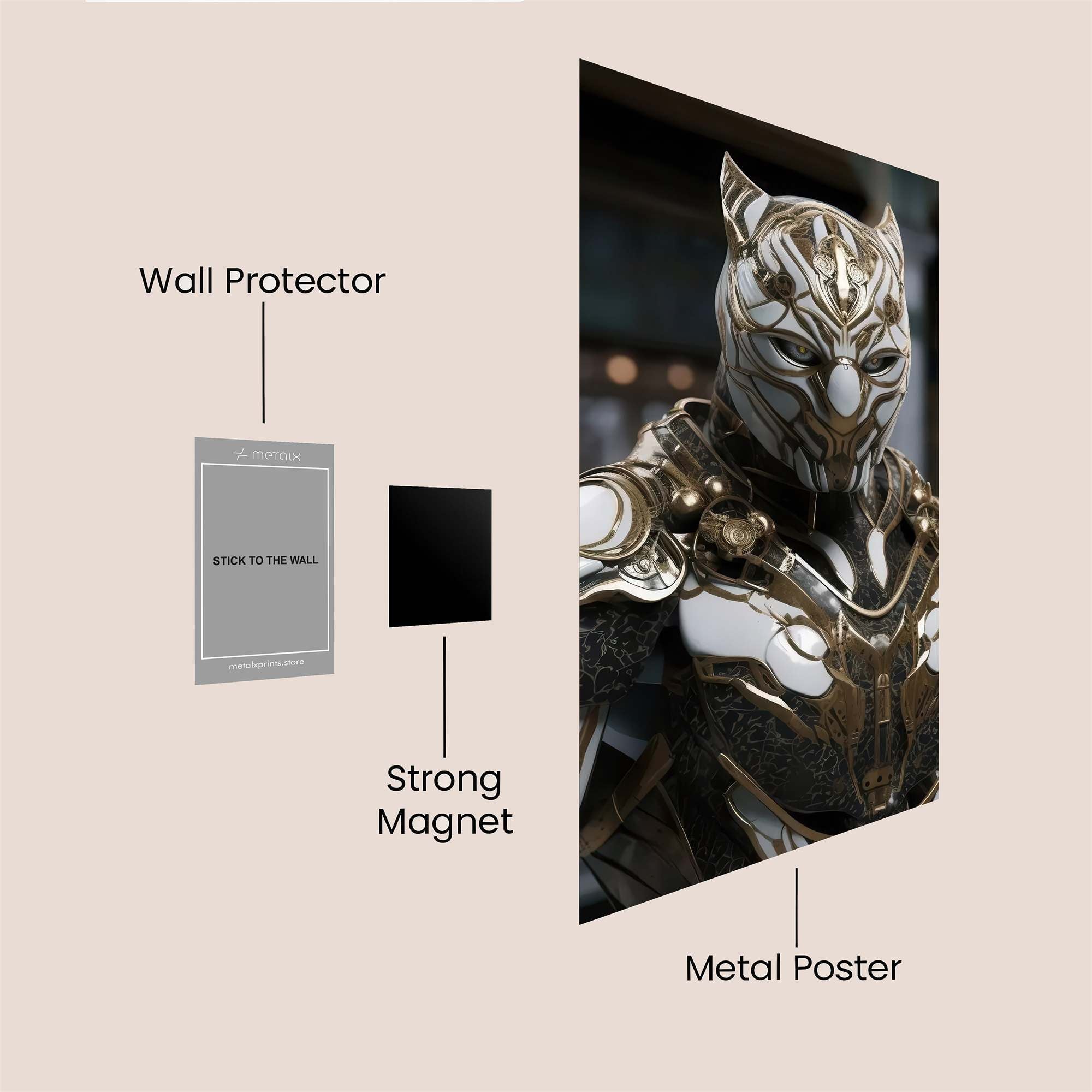 Panther Regal Safe Wall Magnetic / M