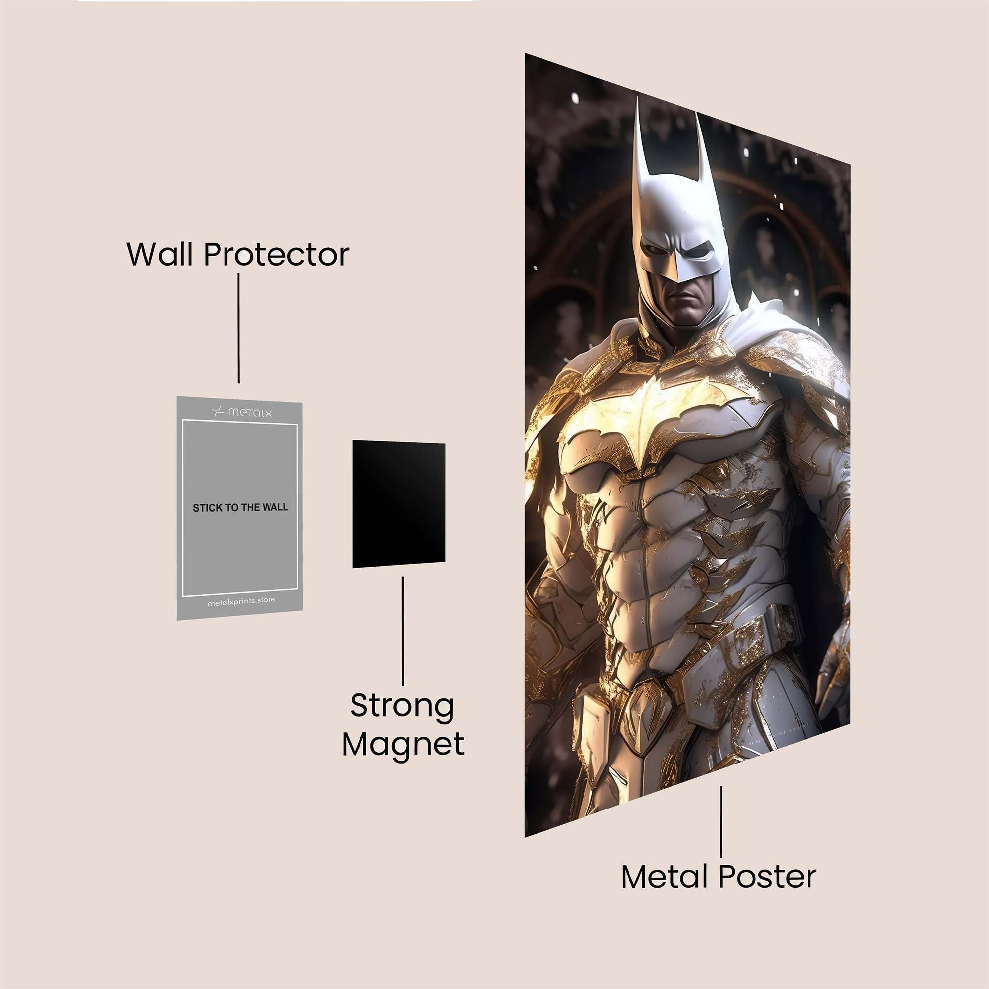 Batman Regal Safe Wall Magnetic / M