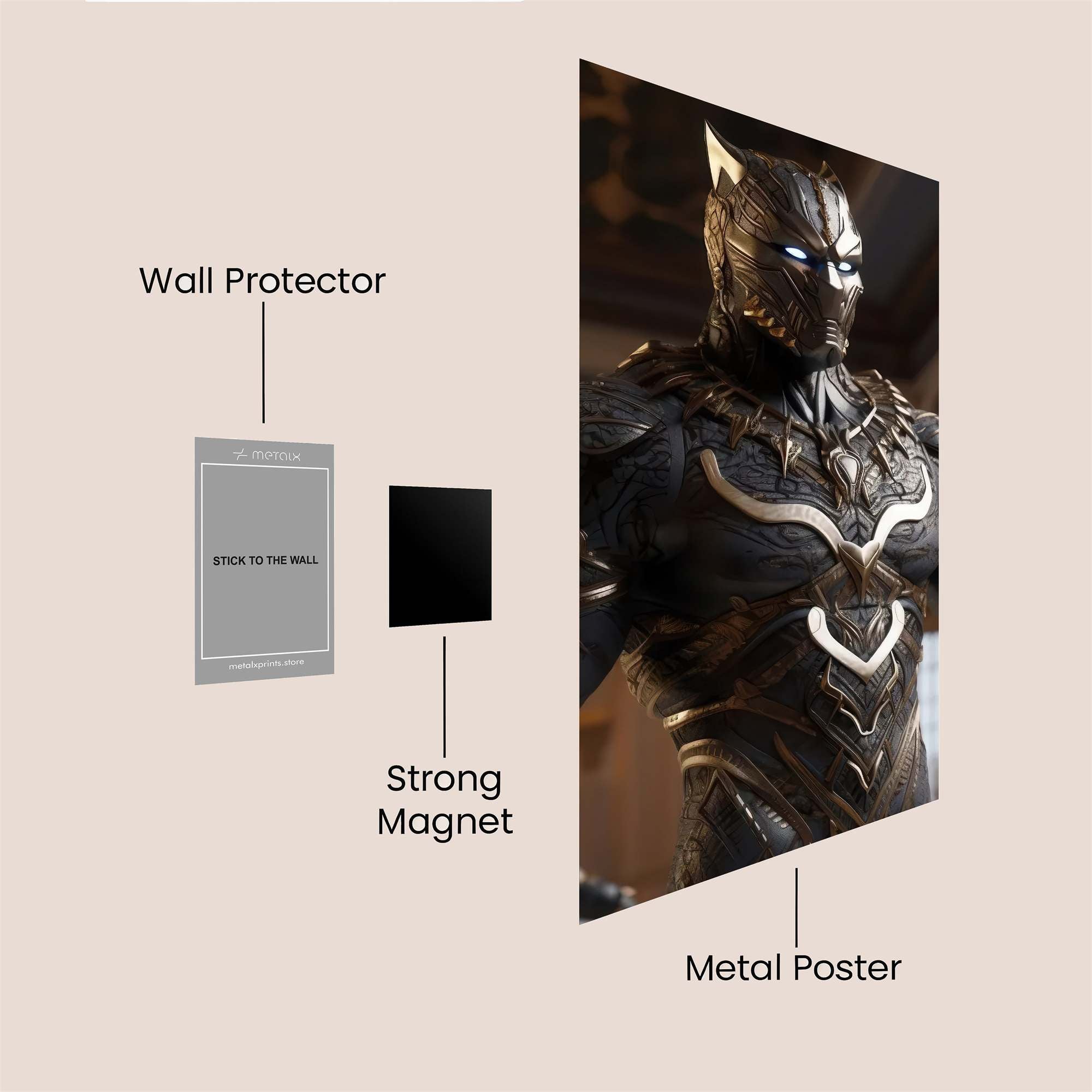 Panther Regal Safe Wall Magnetic / M