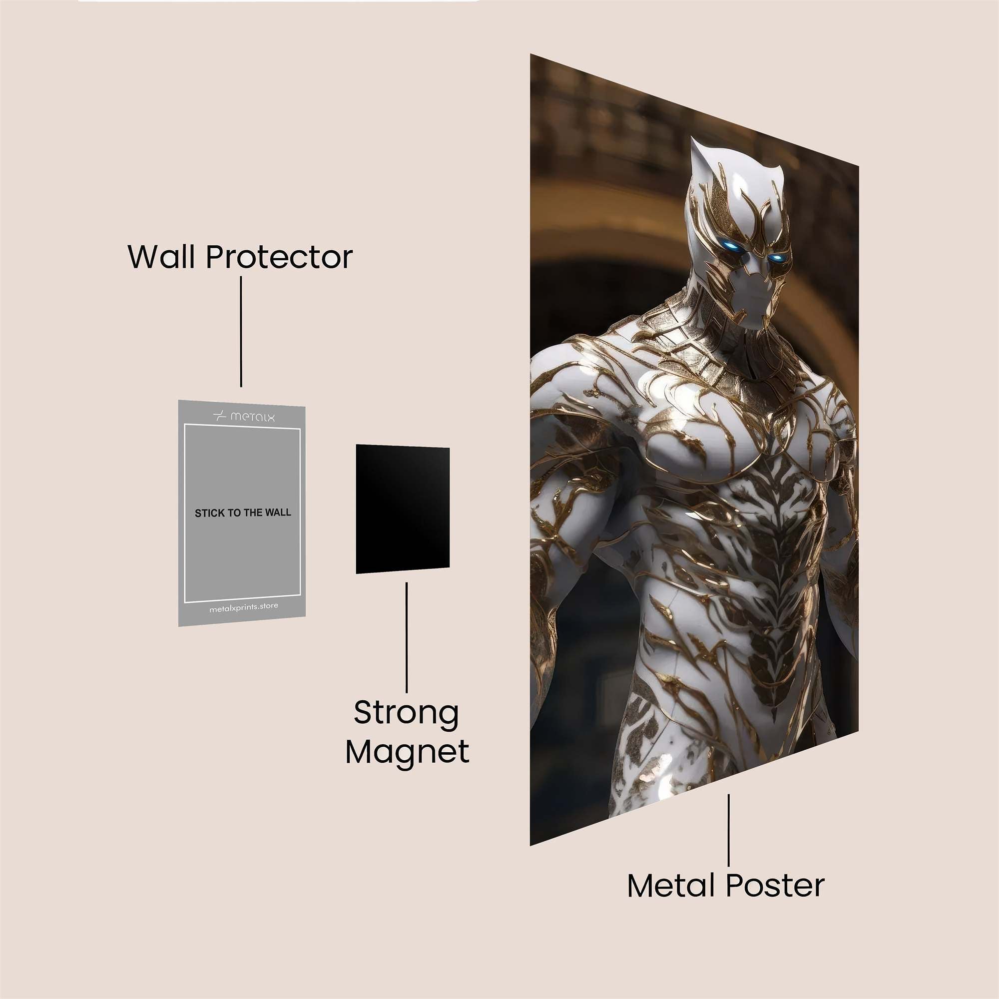 Panther Majestic Safe Wall Magnetic / M