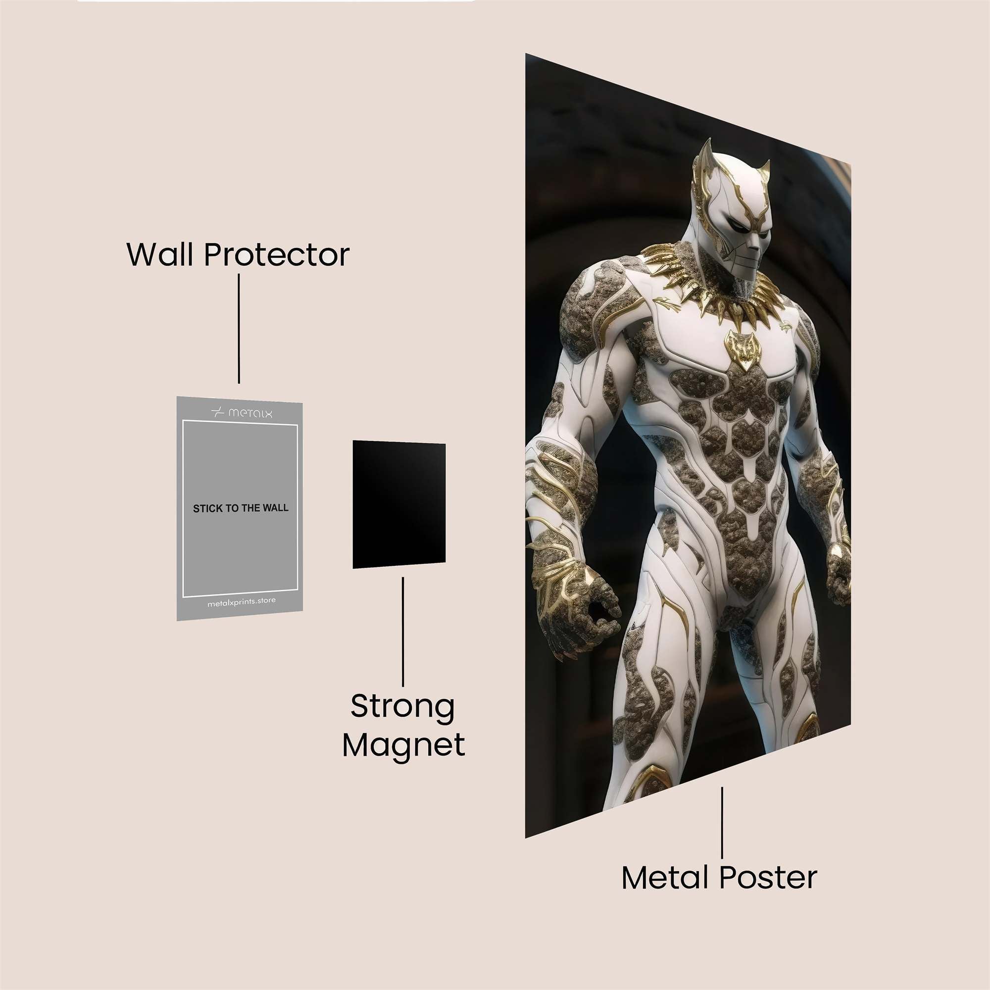 Panther Majestic Safe Wall Magnetic / M