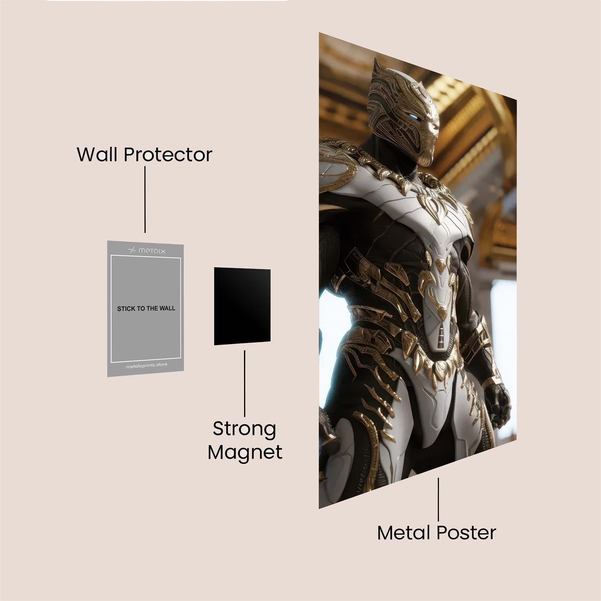 Panther Regal Safe Wall Magnetic / M